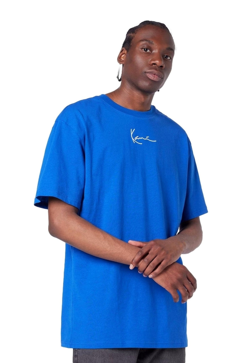 CAMISETA KARL KANI ROYAL SMALL SIGNATURE PRINT TEE - AREA ZERO