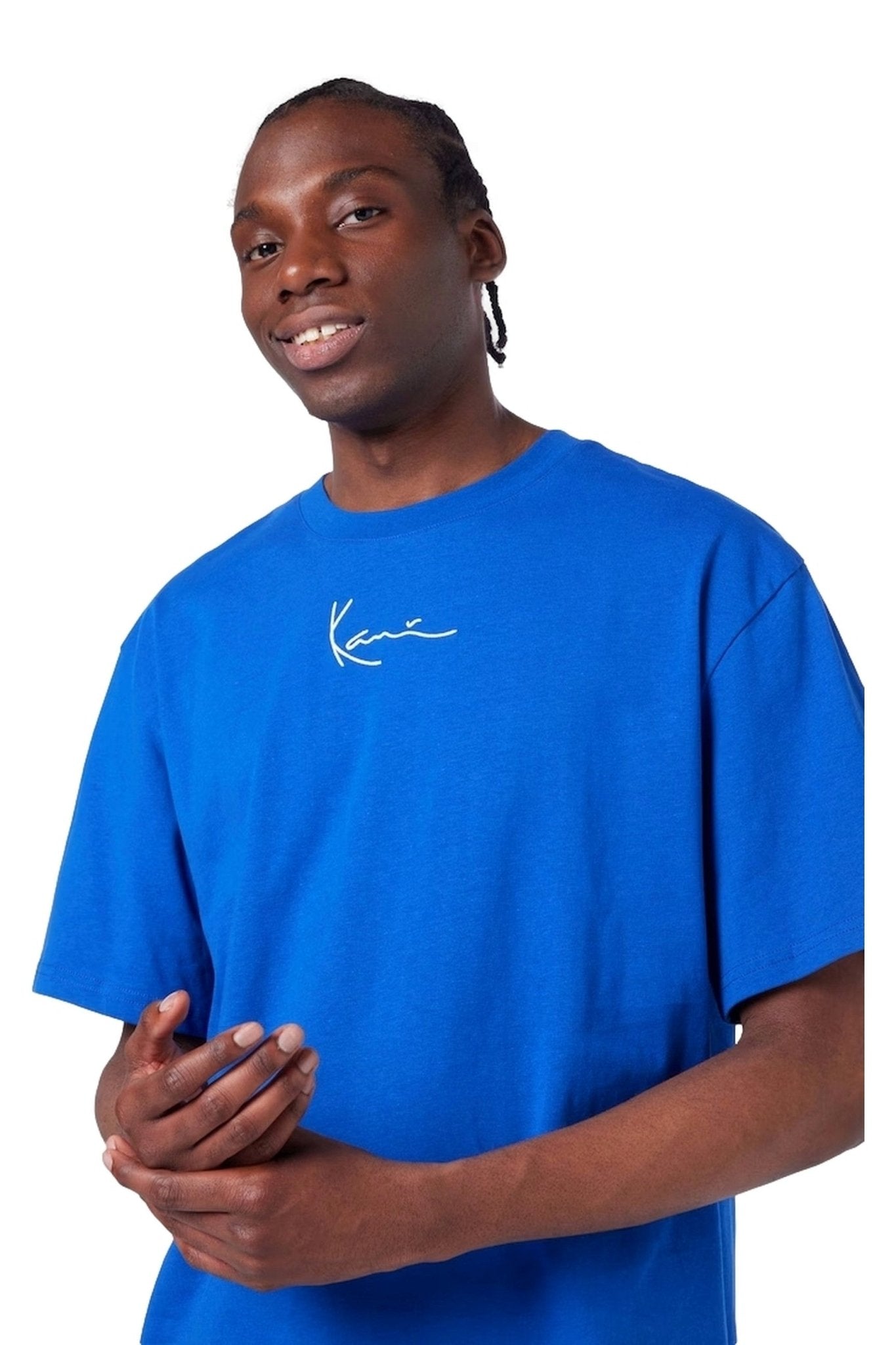 CAMISETA KARL KANI ROYAL SMALL SIGNATURE PRINT TEE - AREA ZERO