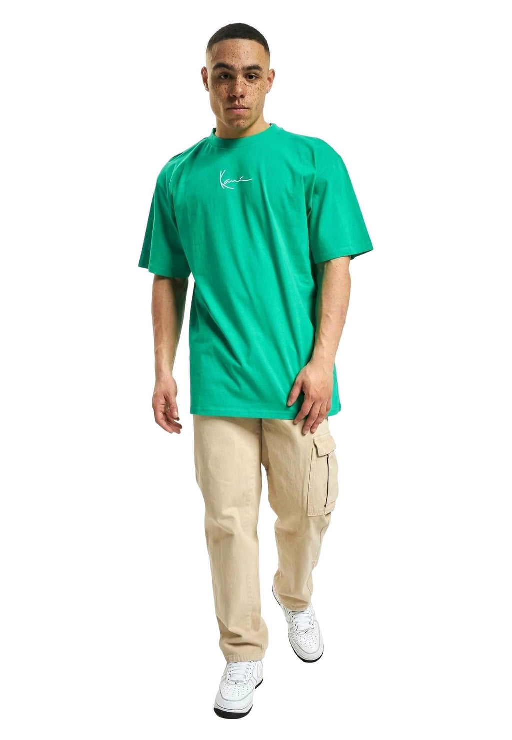 CAMISETA KARL KANI VERDE SMALL SIGNATURE KANILIFE TEE - AREA ZERO