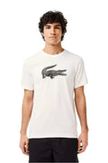 CAMISETA LACOSTE BLANCA 3D LOGO TEE