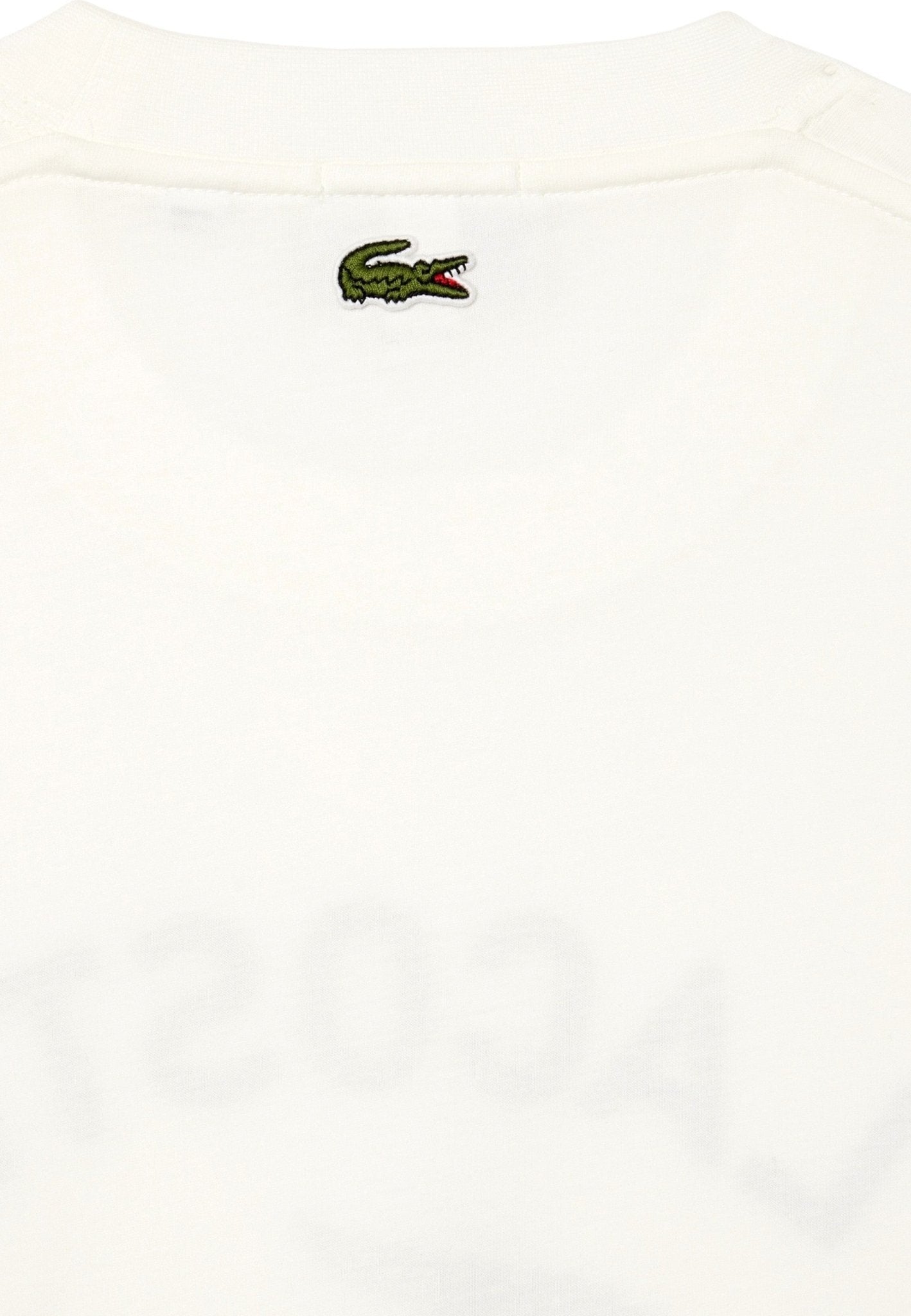 CAMISETA LACOSTE BLANCA BIG CROCO EXCLUSIVE PRINT - AREA ZERO
