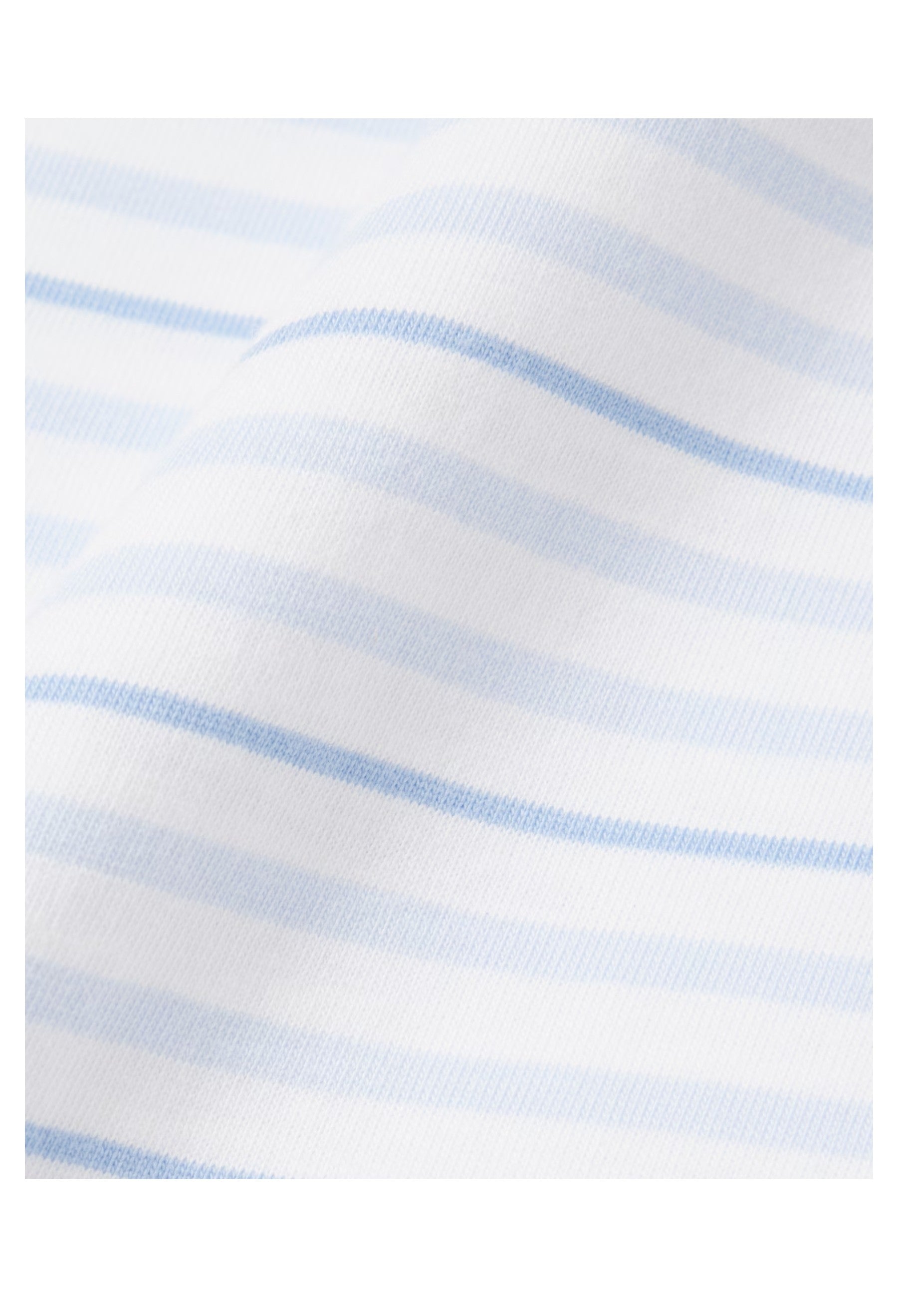 CAMISETA LACOSTE BLANCA RAYAS CREWNECK TEE