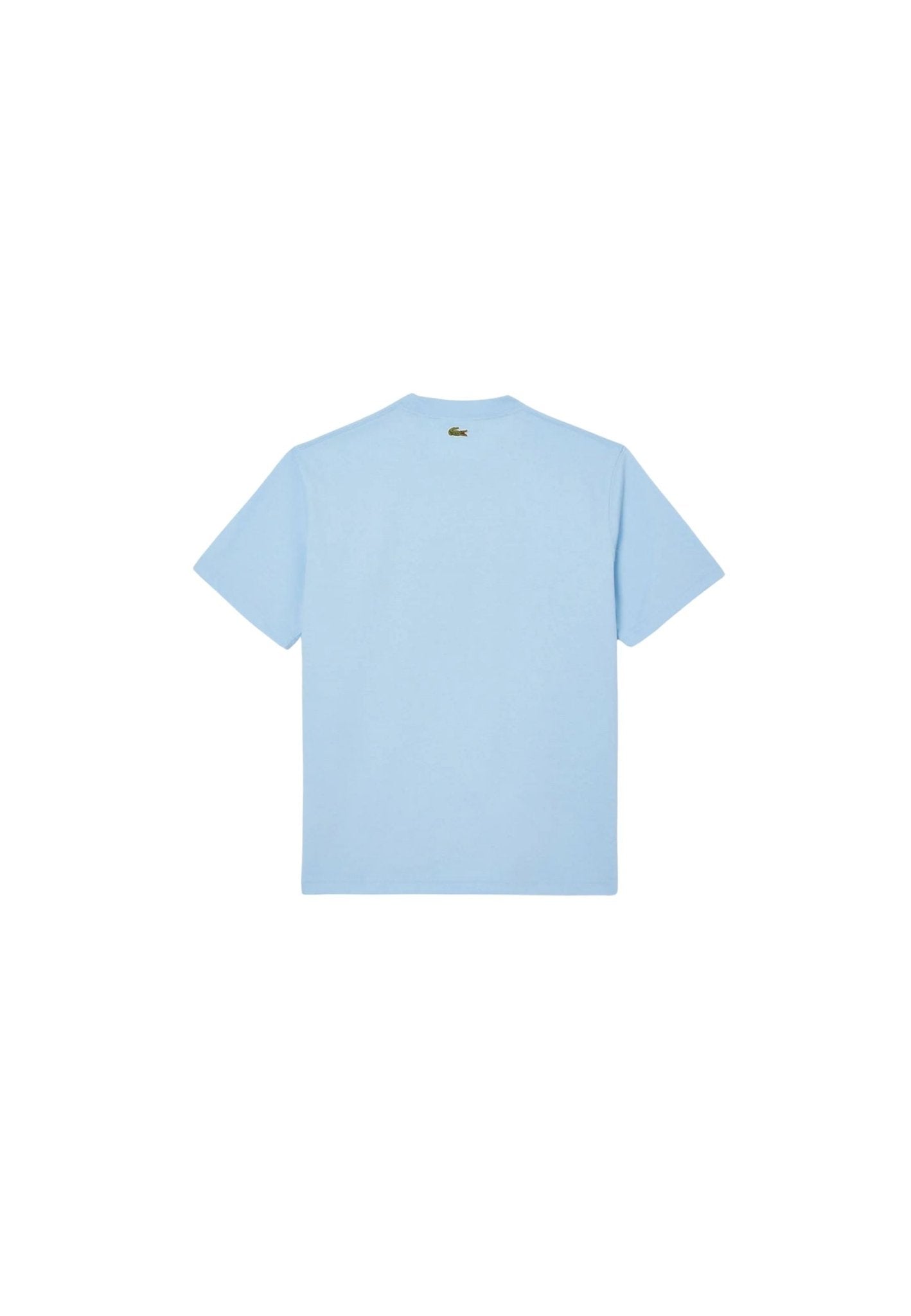 CAMISETA LACOSTE CELESTE UNIVERSITY LOGO TEE - AREA ZERO