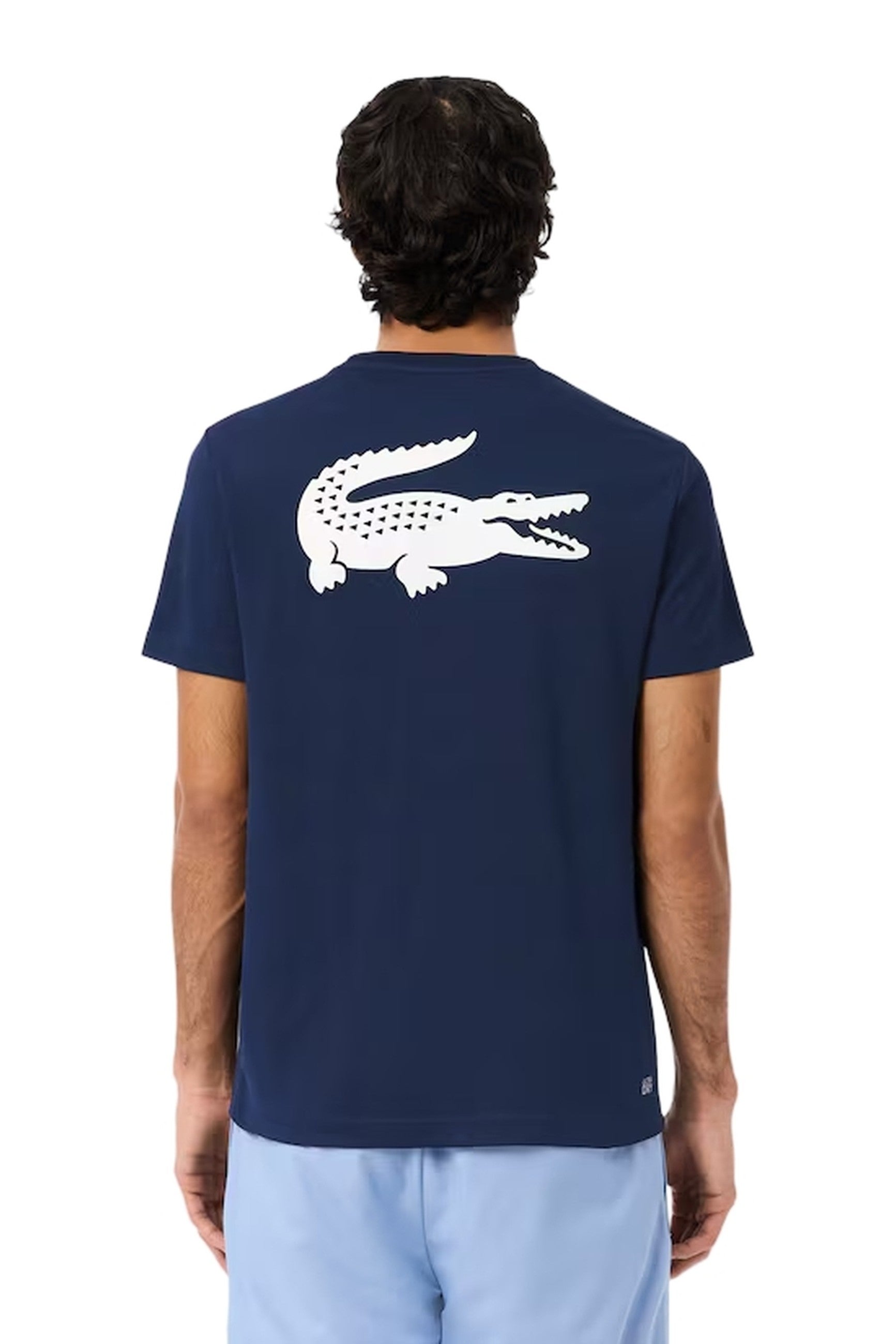 CAMISETA LACOSTE MARINO BACK CROCO ULTRA DRY TEE