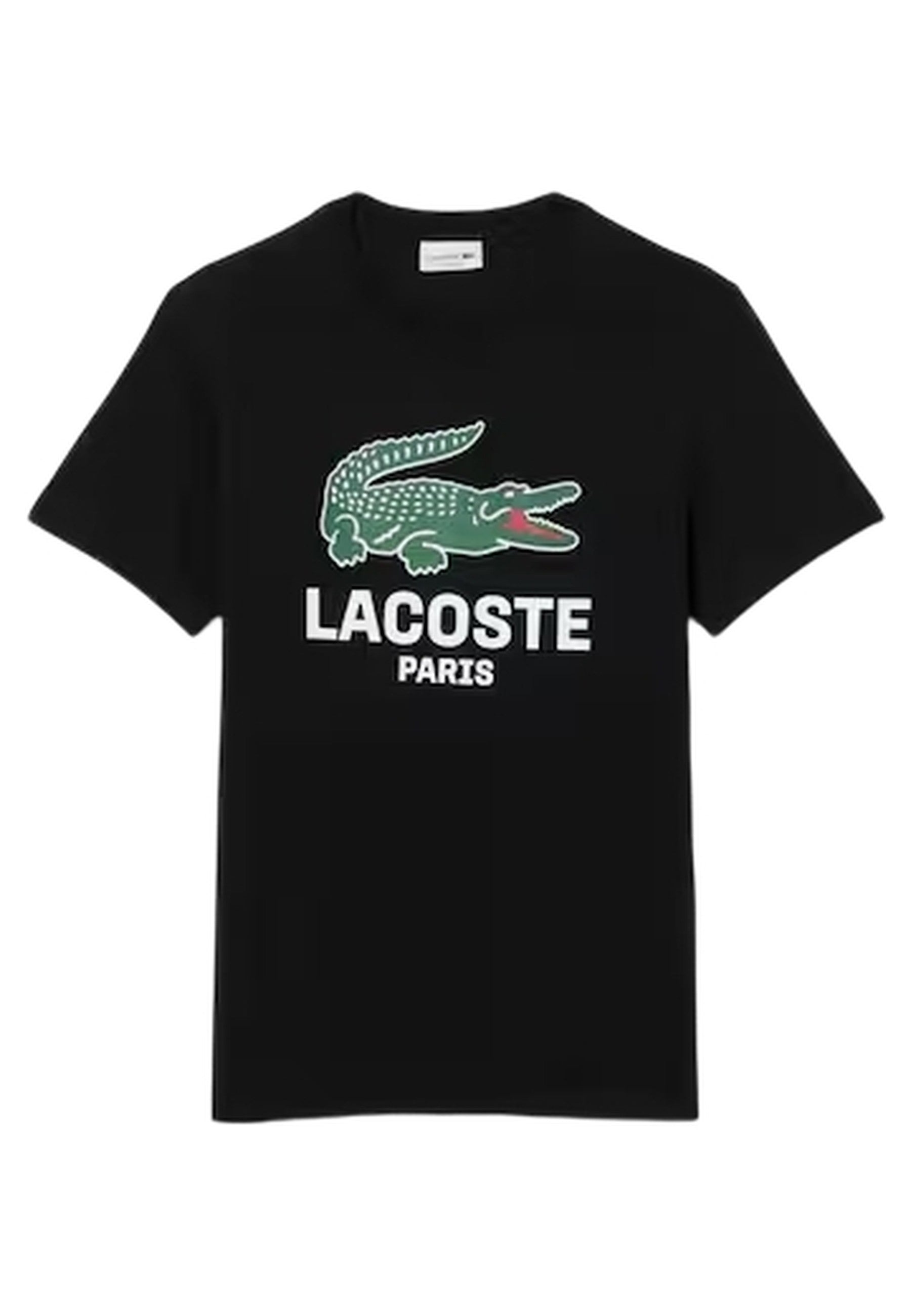 CAMISETA LACOSTE MARINO BIG CHEST CROCO CREWNECK TEE