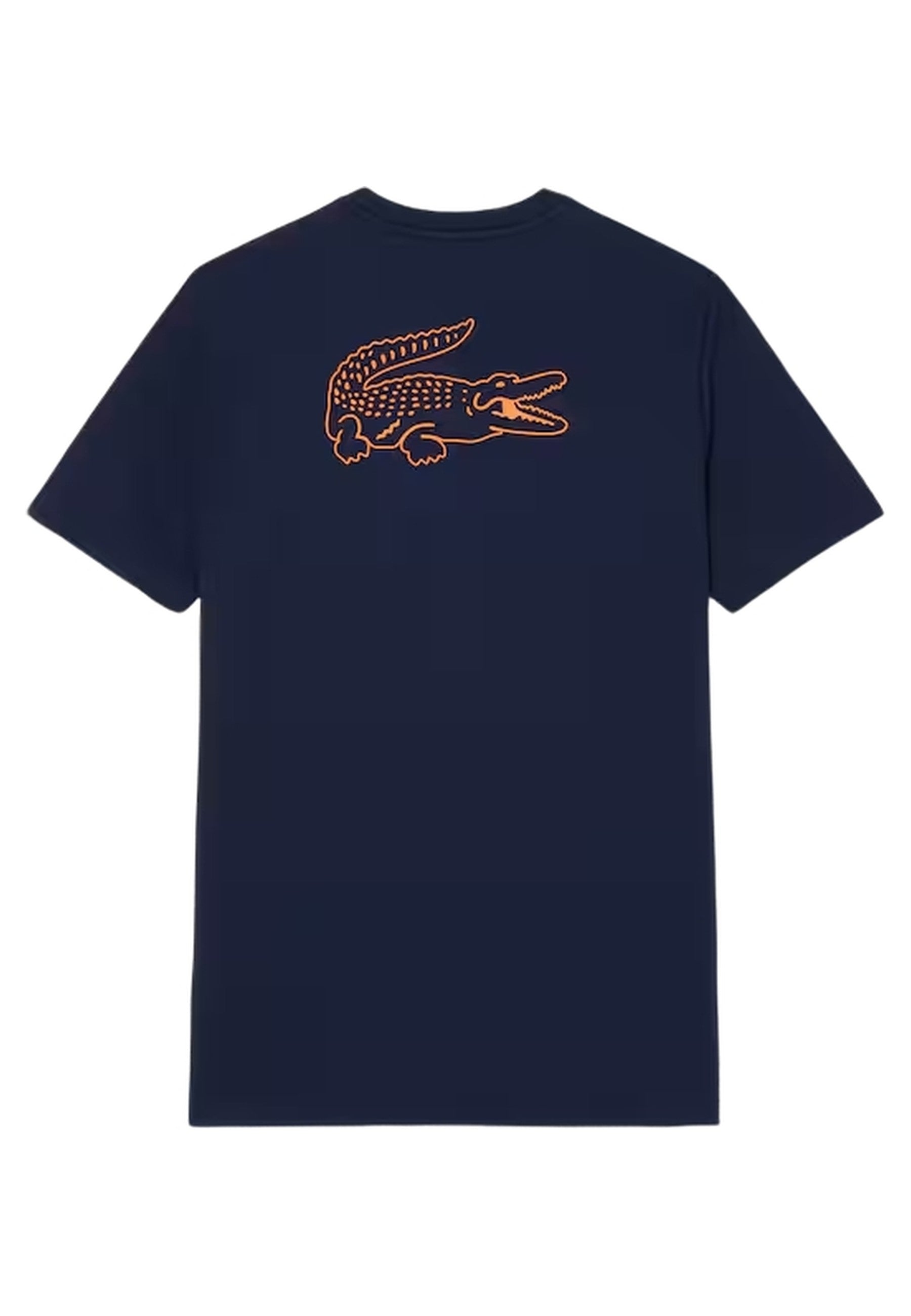 CAMISETA LACOSTE MARINO ULTRA DRY RIBETED TEE