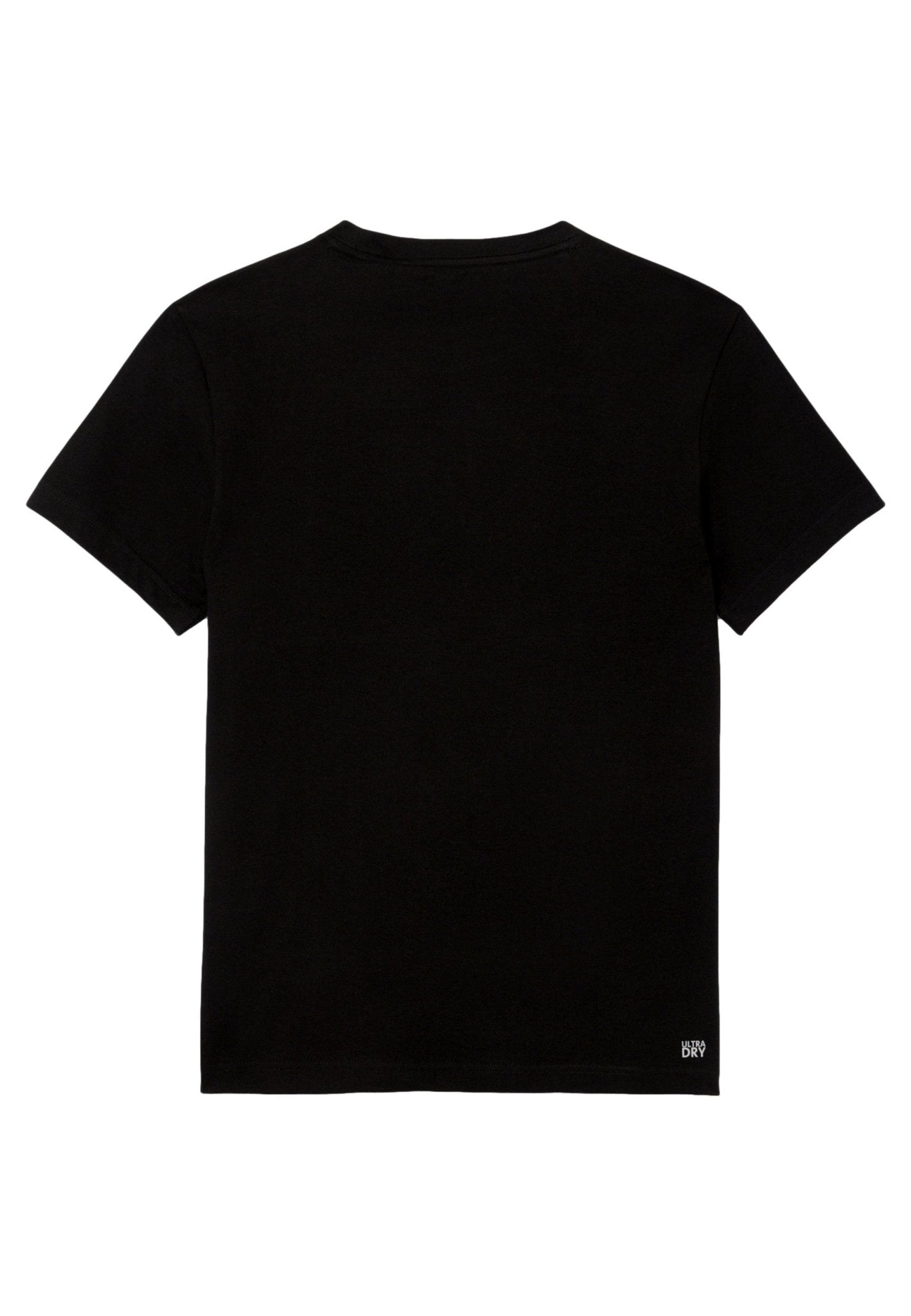 CAMISETA LACOSTE NEGRA/VERDE XXL LOGO ULTRA DRY TEE - AREA ZERO