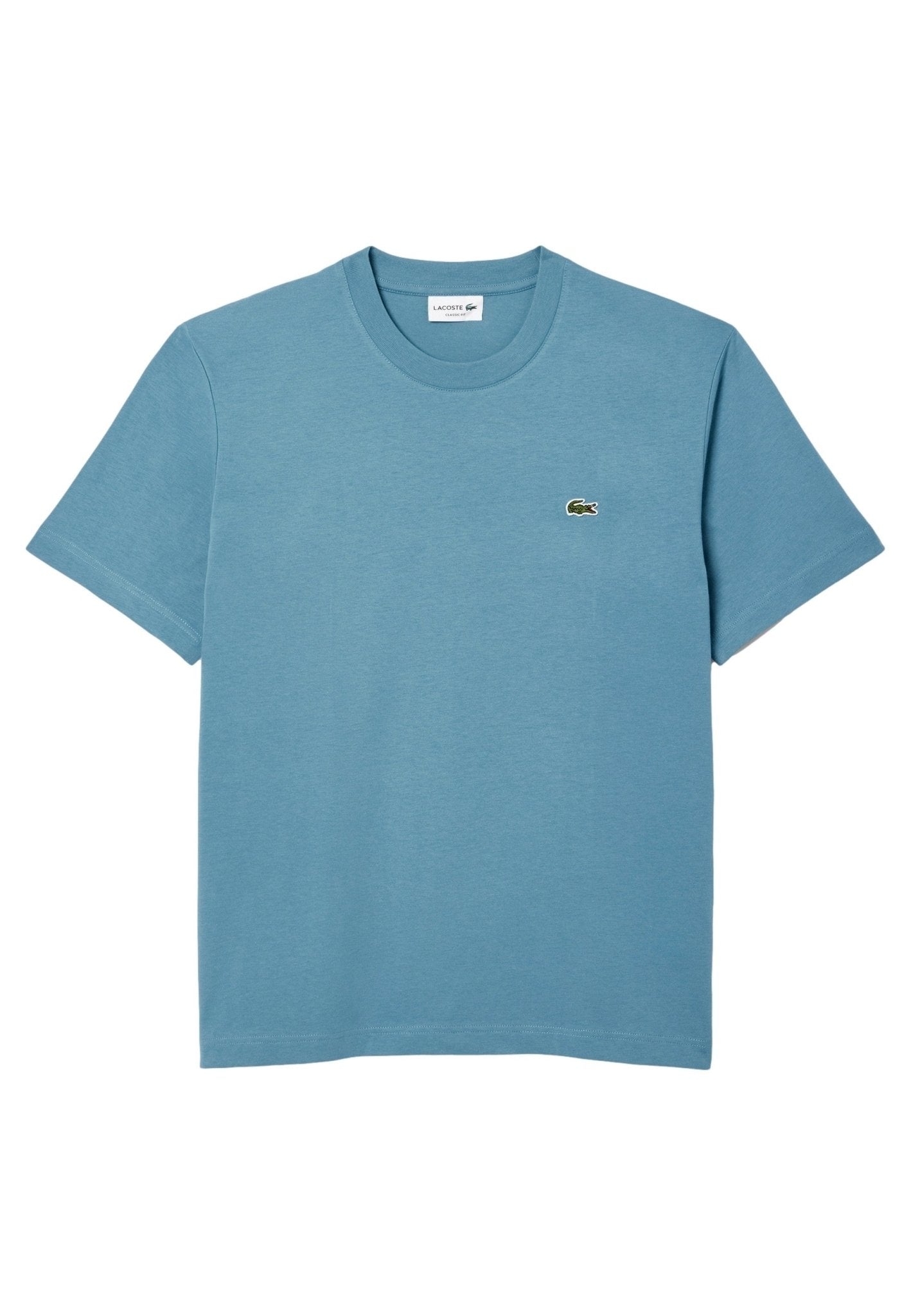 CAMISETA LACOSTE PETROLEO CLASSIC LOGO TEE - AREA ZERO