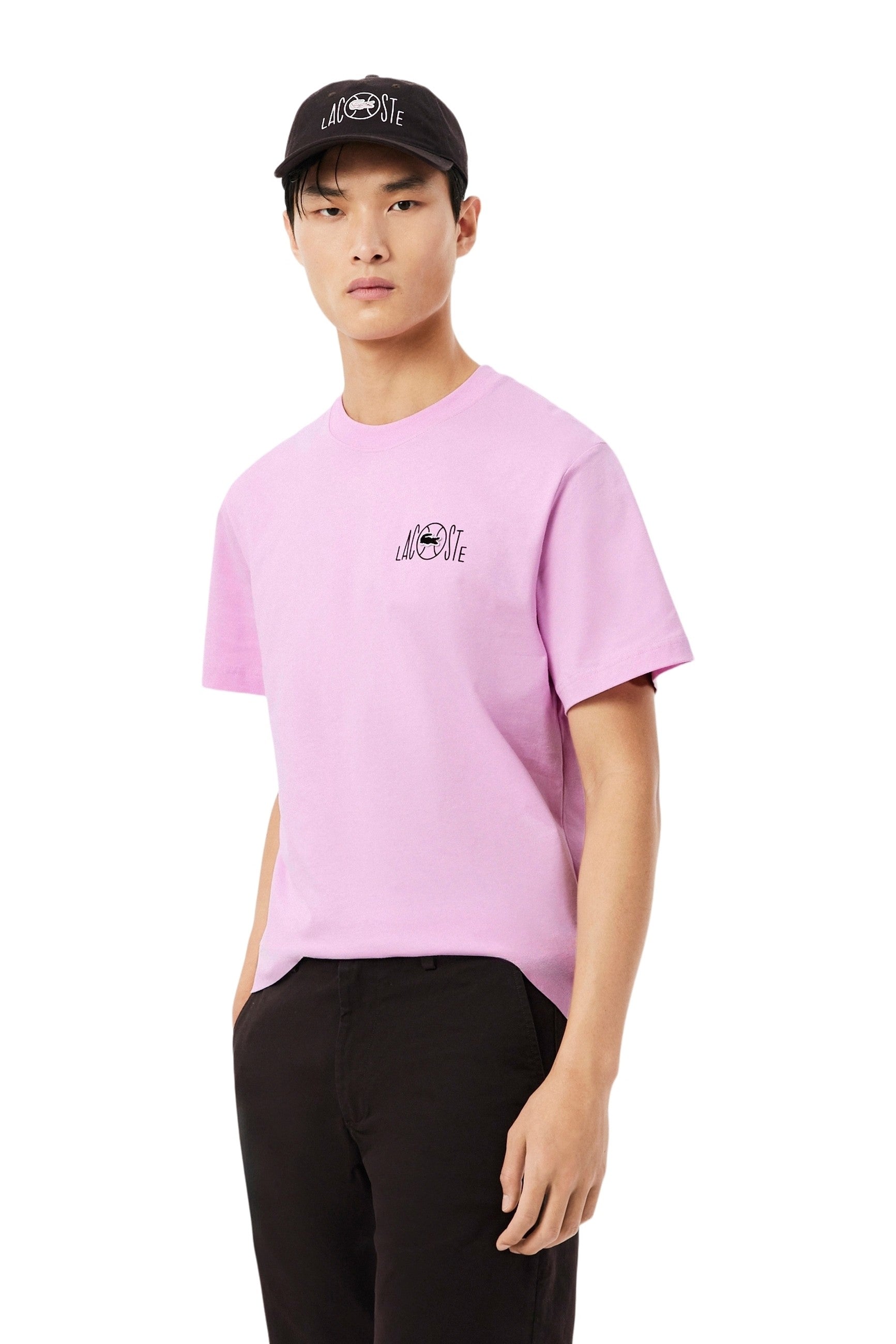CAMISETA LACOSTE ROSA LACOSTE ON TENNIS TEE