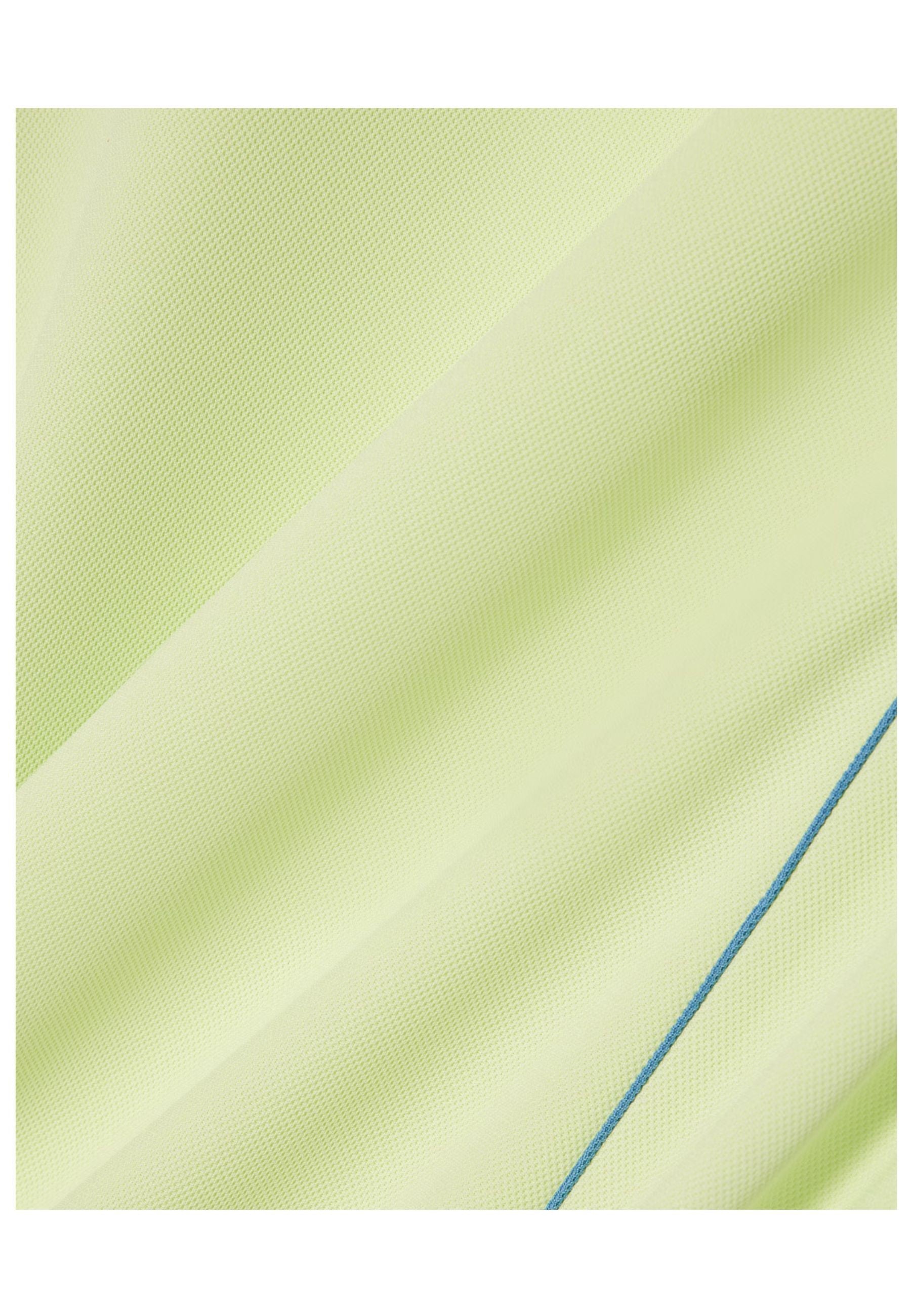 CAMISETA LACOSTE SPORT VERDE ULTRA DRY RIBETED CONTRAST TEE