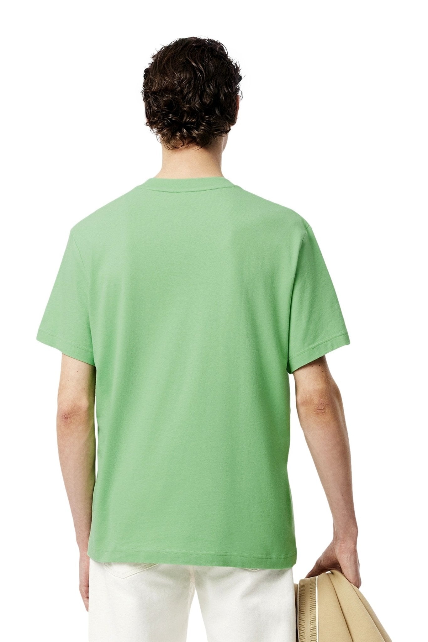 CAMISETA LACOSTE VERDE CLASSIC LOGO TEE - AREA ZERO
