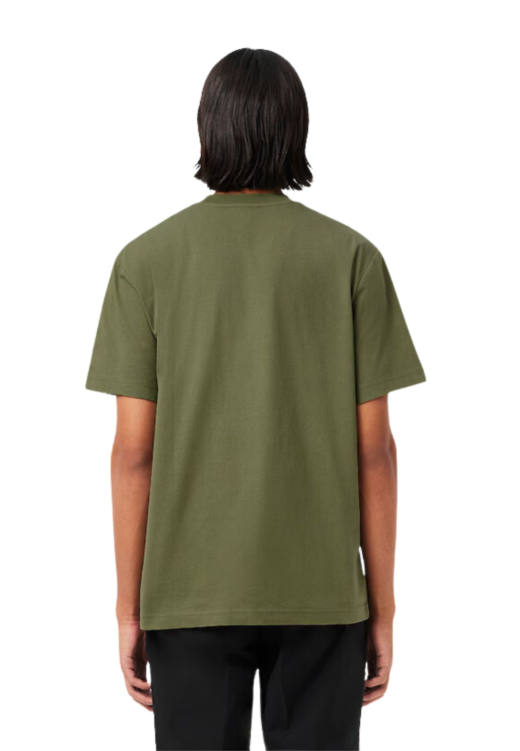 CAMISETA LACOSTE VERDE FOREST CLASSIC LOGO TEE