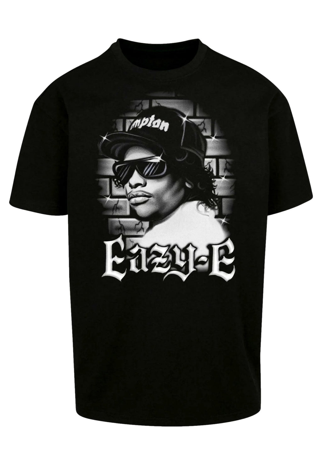 CAMISETA MISTER TEE NEGRA EAZY - E OVERSIZED TEE - AREA ZERO
