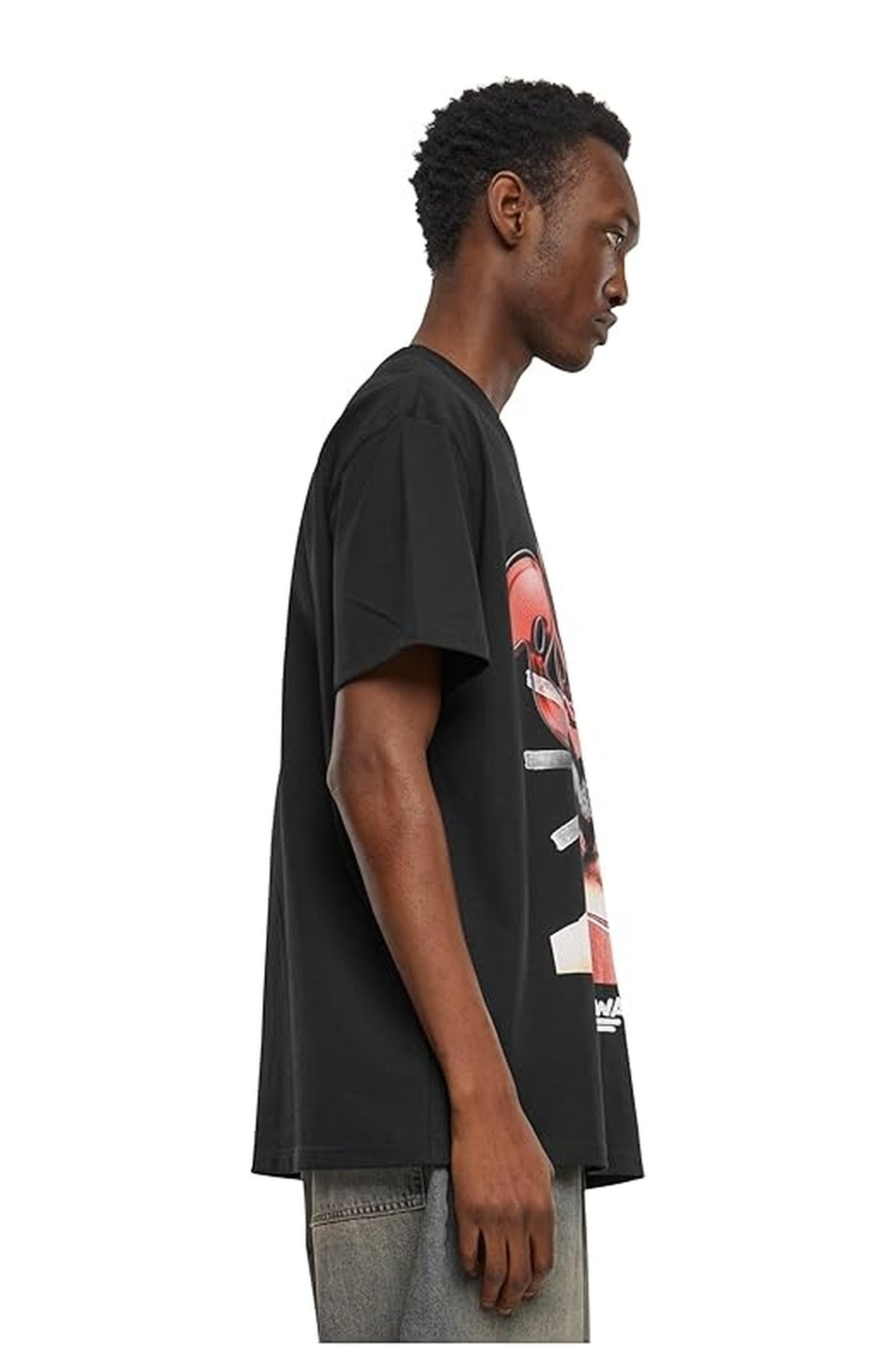 CAMISETA MISTER TEE NEGRA POWER FORWARD 2.0 OVERSIZED TEE