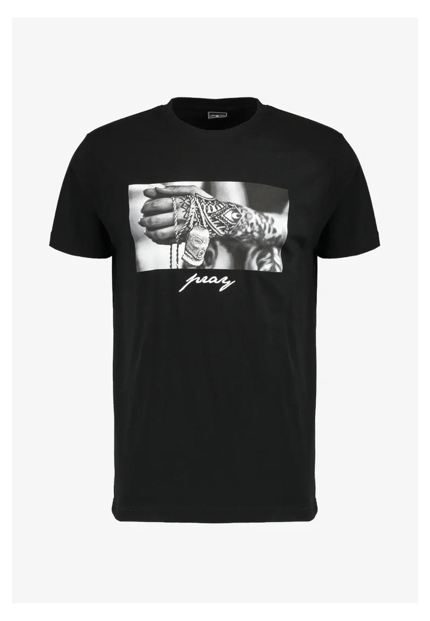 CAMISETA MISTER TEE NEGRA PRAY 2.0 TEE - AREA ZERO