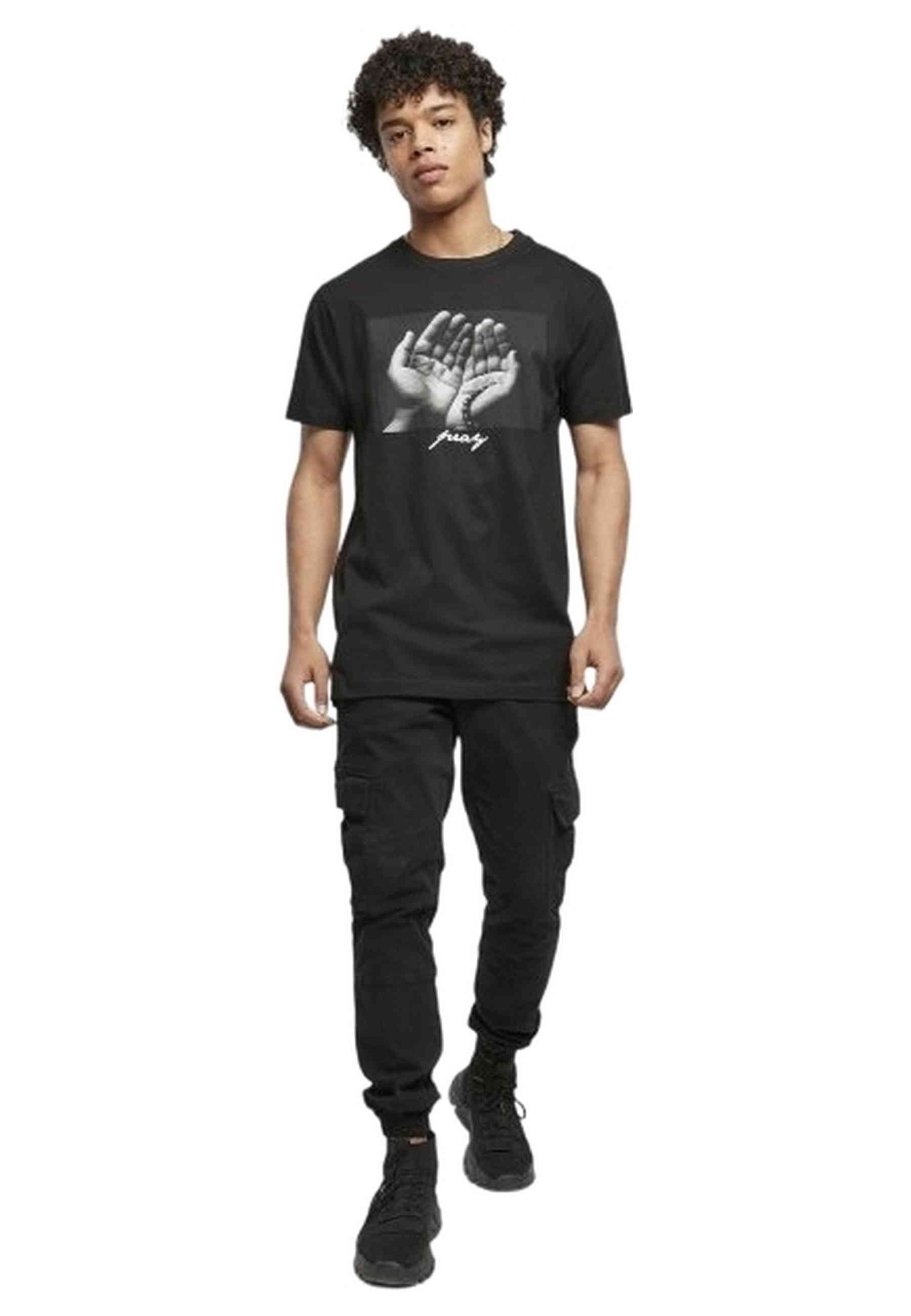 CAMISETA MISTER TEE NEGRA PRAY 3.0 TEE