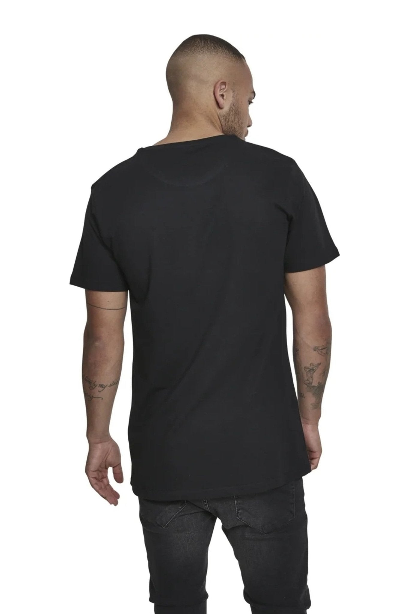 CAMISETA MISTER TEE NEGRA WU TANG CLAN BLACK ON BLACK LOGO TEE - AREA ZERO