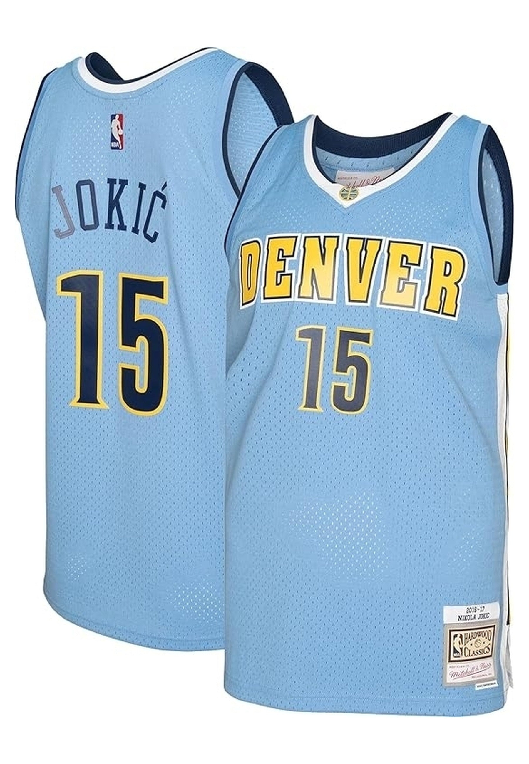 CAMISETA MITCHELL & NESS CELESTE DEVER NUGGETS NIKOLA JOKIC