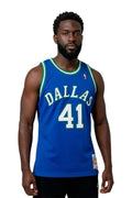 CAMISETA MITCHELL & NESS ROYAL DALLAS MAVERICS DIRK NOWITZKI