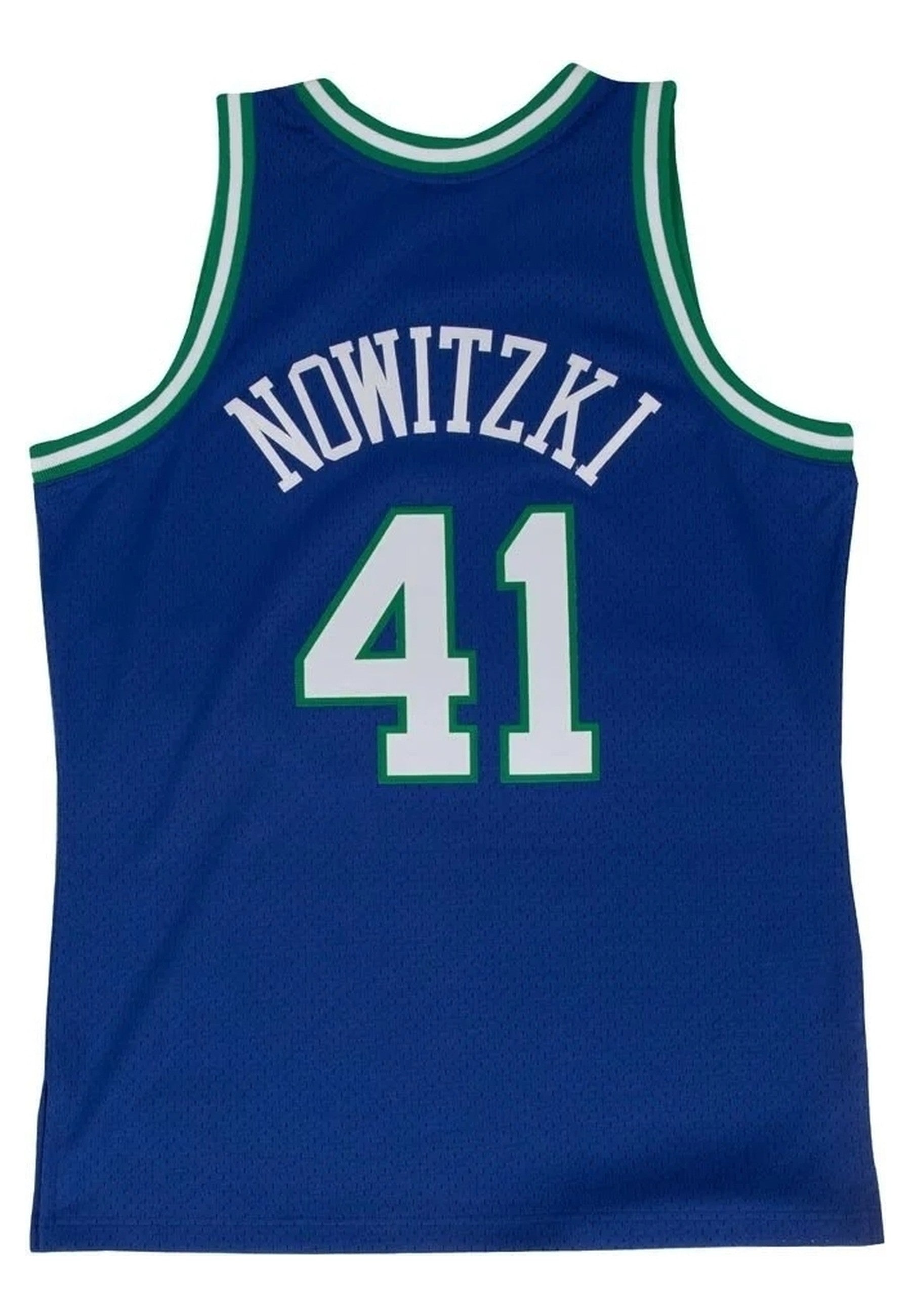 CAMISETA MITCHELL & NESS ROYAL DALLAS MAVERICS DIRK NOWITZKI
