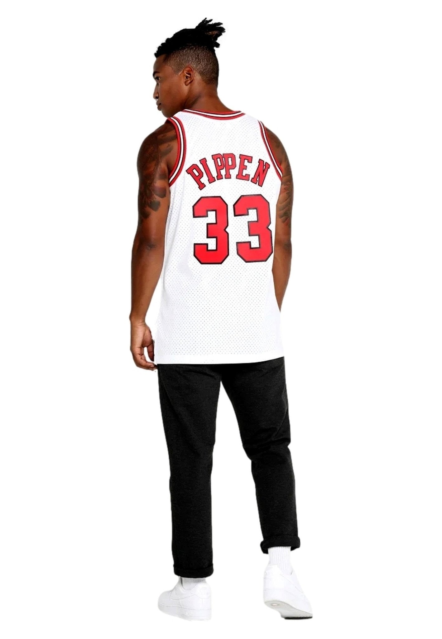 CAMISETA MITCHELL & NESS BLANCA CHICAGO BULLS SCOTTY PIPPEN SWINGMAN JERSEY - AREA ZERO