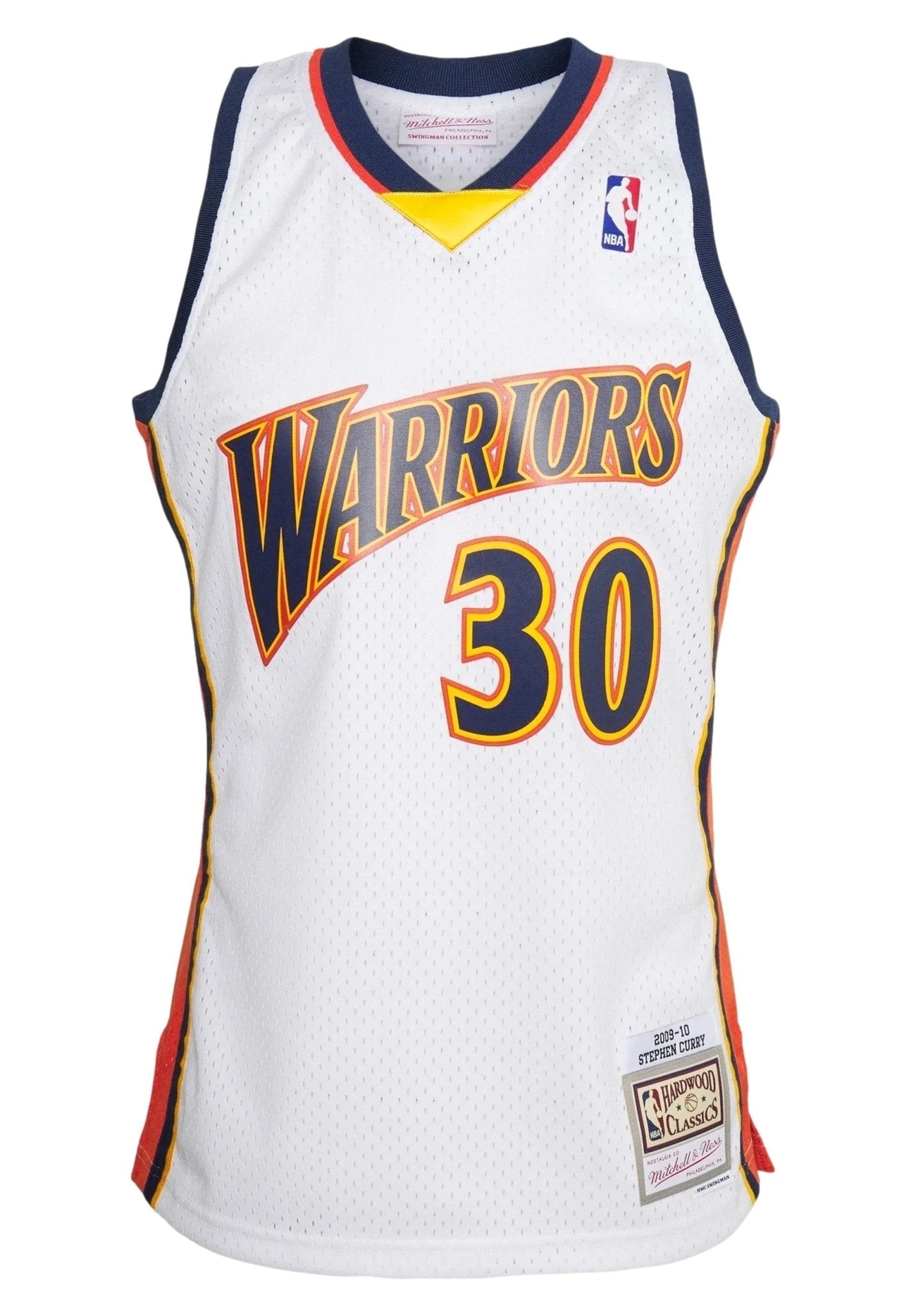 CAMISETA MITCHELL & NESS BLANCA GOLDEN STATE WARRIORS STEPHEN CURRY - AREA ZERO