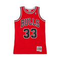 CAMISETA MITCHELL & NESS CHICAGO BULLS NBA SCOTTIE PIPPEN SWINGMAN JERSEY ROJA