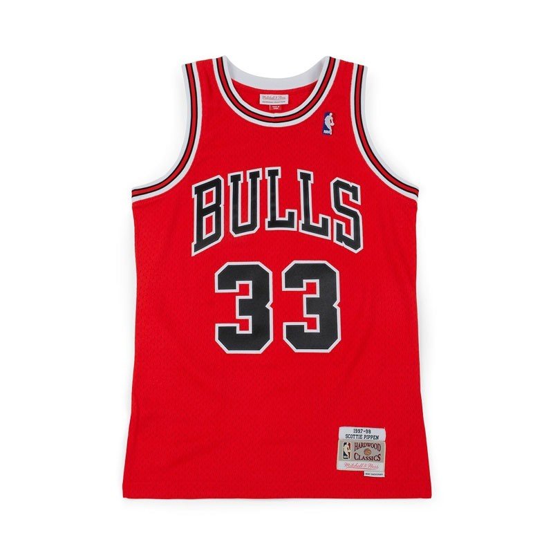 CAMISETA MITCHELL & NESS CHICAGO BULLS SCOTTY PIPPEN SWINGMAN JERSEY - AREA ZERO