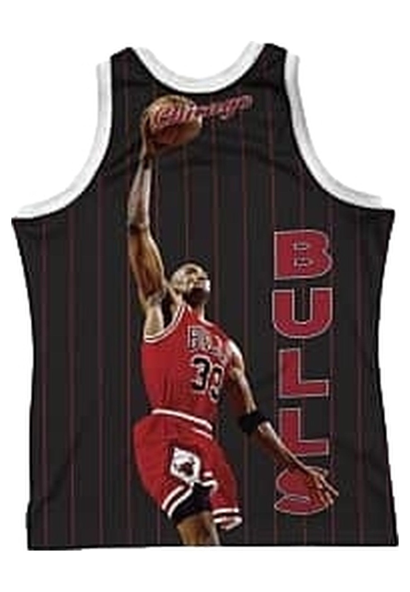 CAMISETA MITCHELL & NESS NEGRA BHB TANK SCOTTIE PIPPEN - AREA ZERO