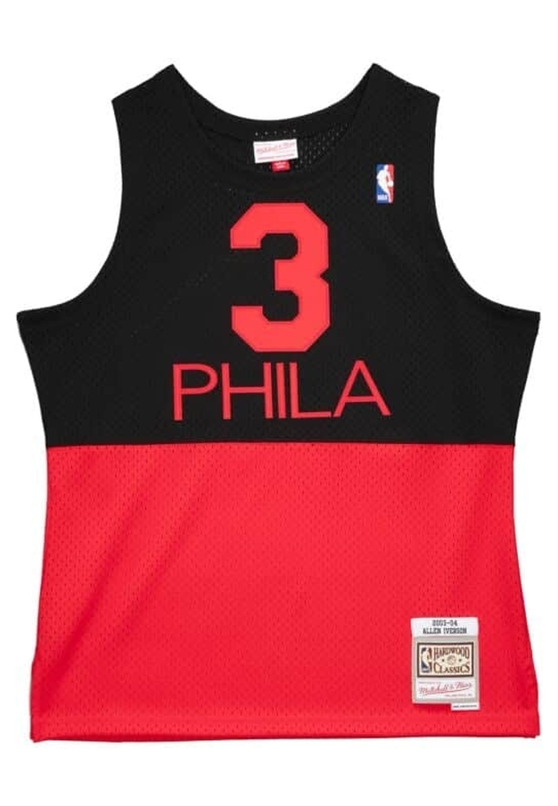 CAMISETA MITCHELL & NESS NEGRA ALLEN IVERSON RELOAD JERSEY