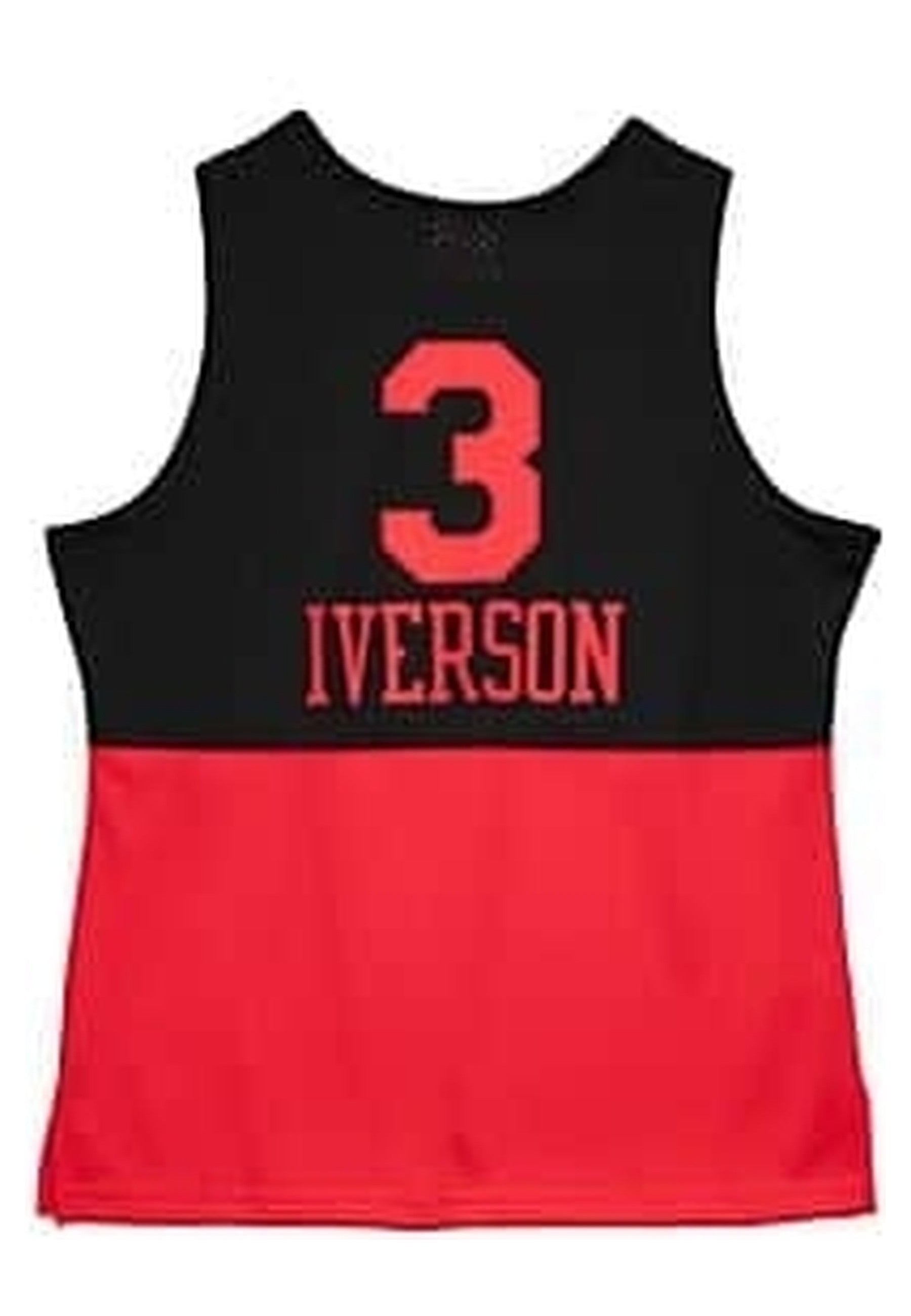 CAMISETA MITCHELL & NESS NEGRA ALLEN IVERSON RELOAD JERSEY