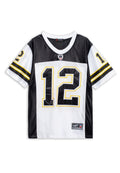 CAMISETA  NEGRA BRADY 12 NFL JERSEY