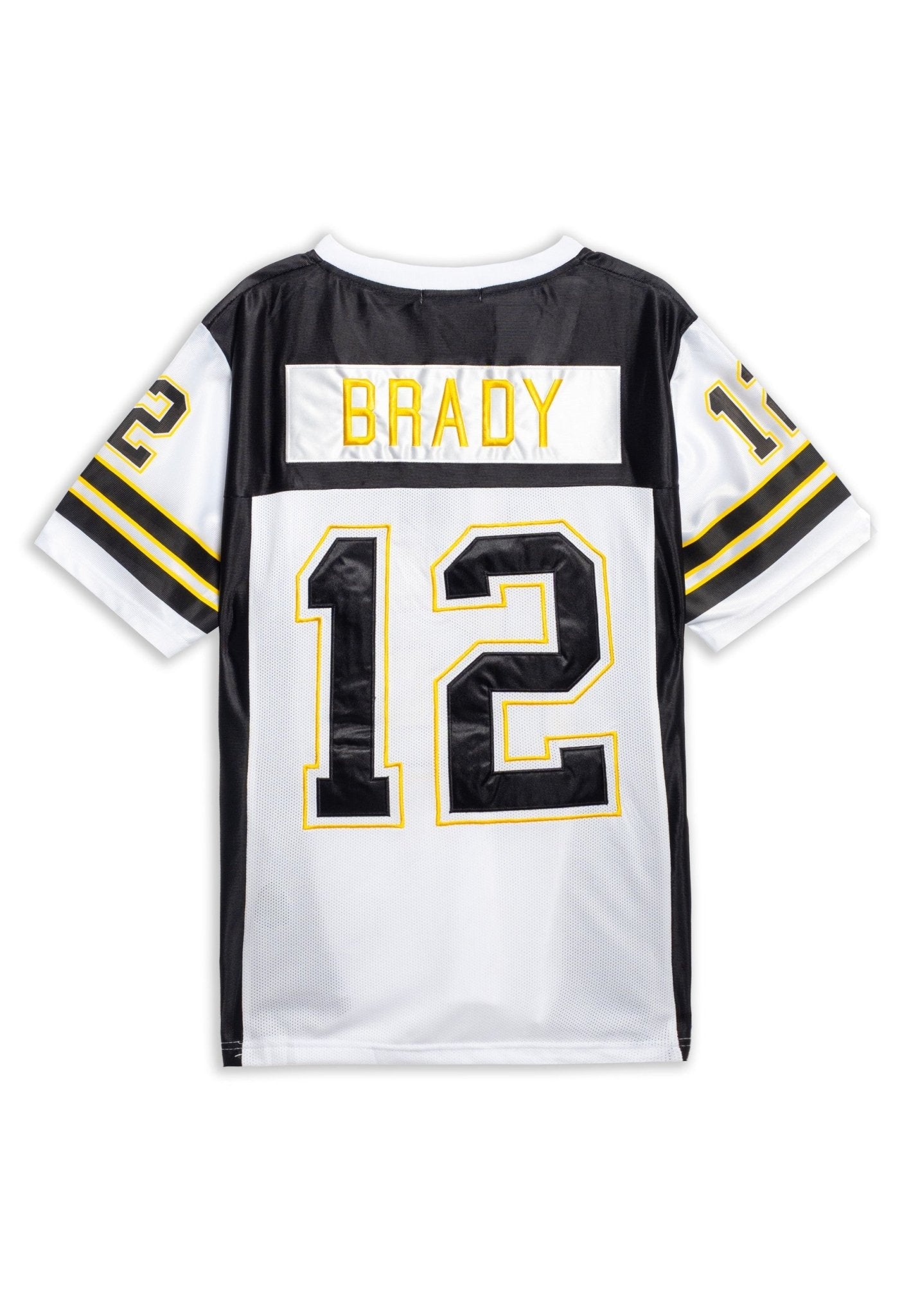 CAMISETA NEGRA BRADY 12 NFL JERSEY - AREA ZERO