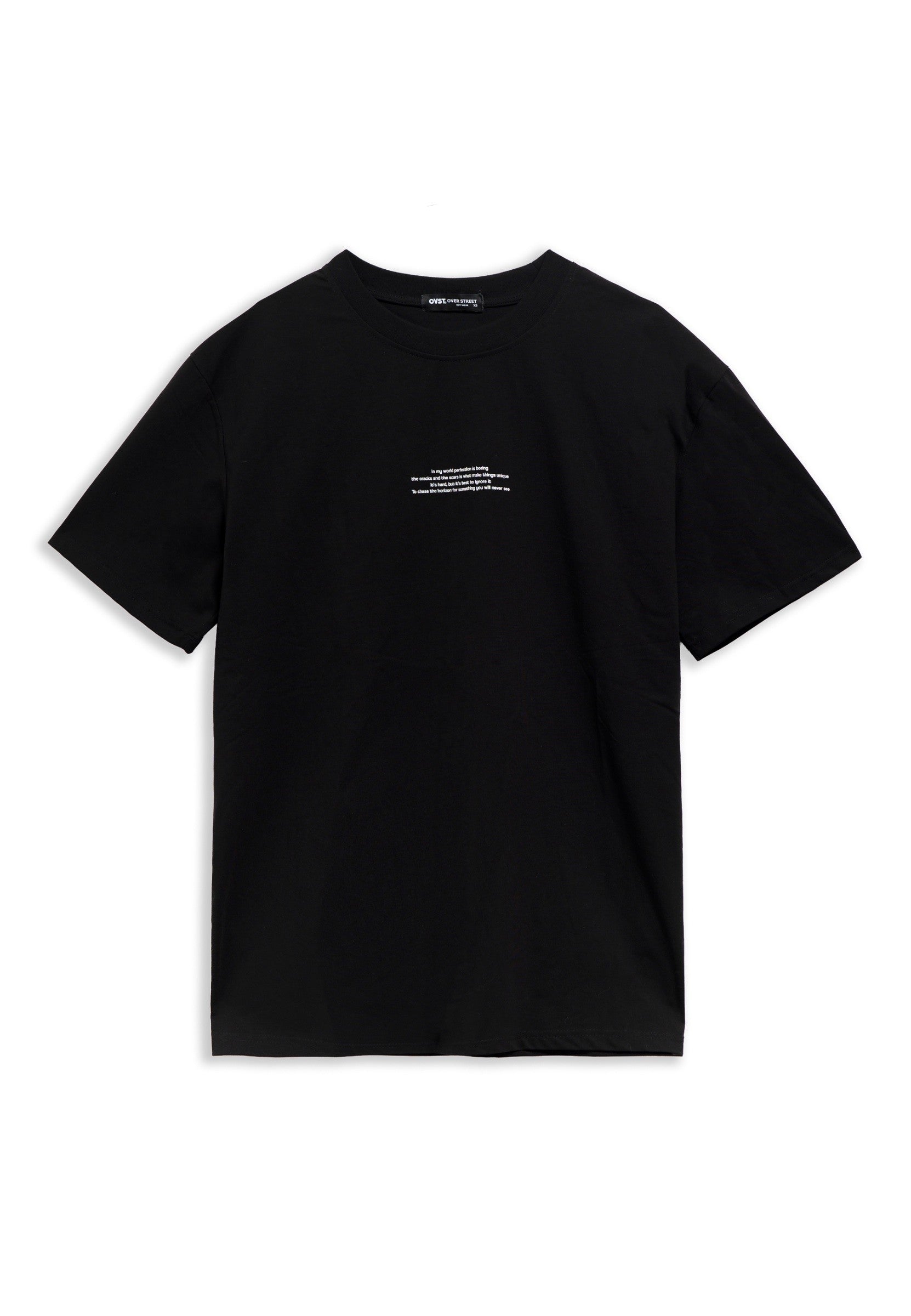 CAMISETA NEGRA CHICAGO PERFECTION OVERSIZED TEE