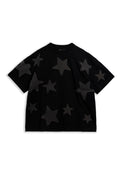 CAMISETA NEGRA FALLING STARS OVERSIZED TEE