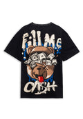 CAMISETA  NEGRA FILL ME CASH OVERSIZED TEE