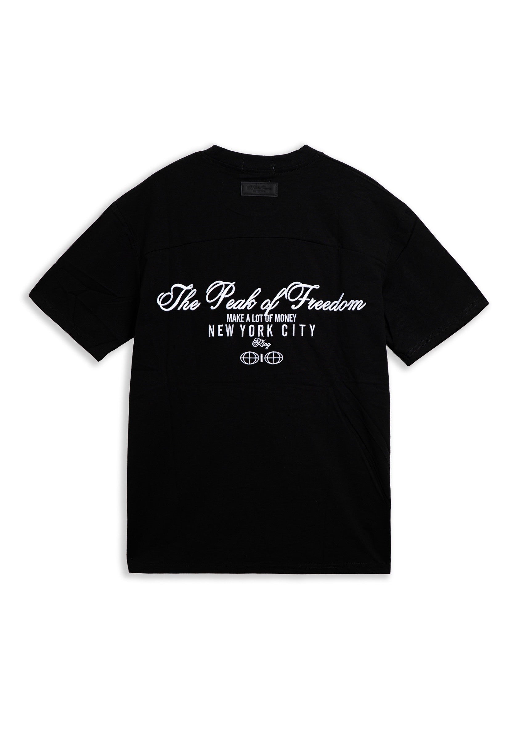 CAMISETA NEGRA PEAK OF FREEDOM OVERSIZED TEE