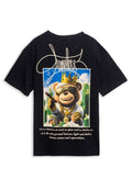 CAMISETA  NEGRA TIMELESS BEAR OVERSIZED TEE