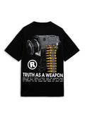 CAMISETA NEGRA TRUTH AS A WEAPON DIAMOND TEE