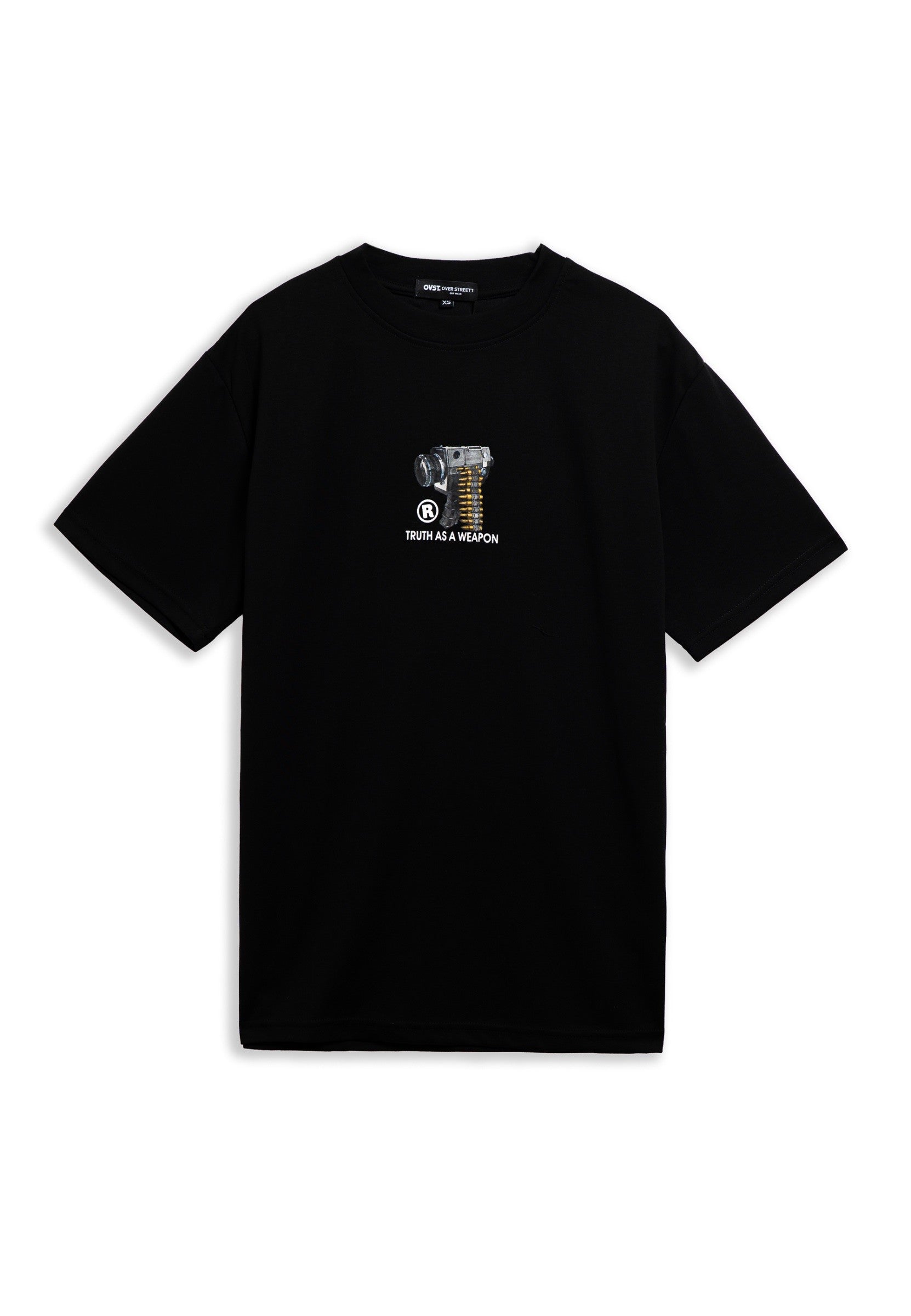 CAMISETA NEGRA TRUTH AS A WEAPON DIAMOND TEE