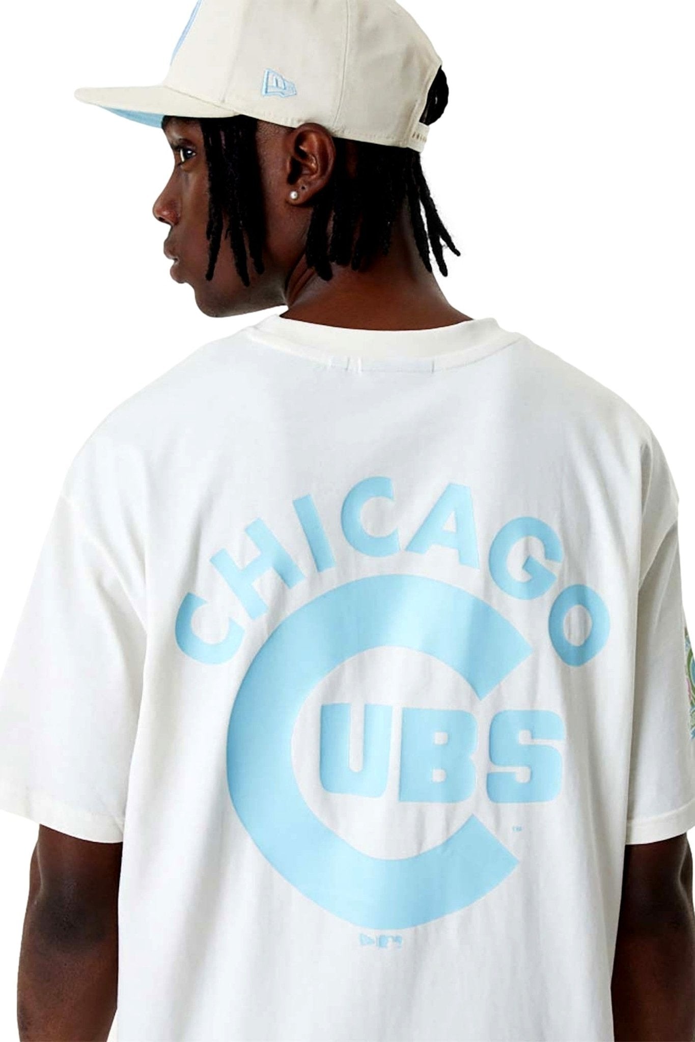 CAMISETA NEW ERA BLANCA CUBS MLN PASTEL OS TEE CHICUB - AREA ZERO