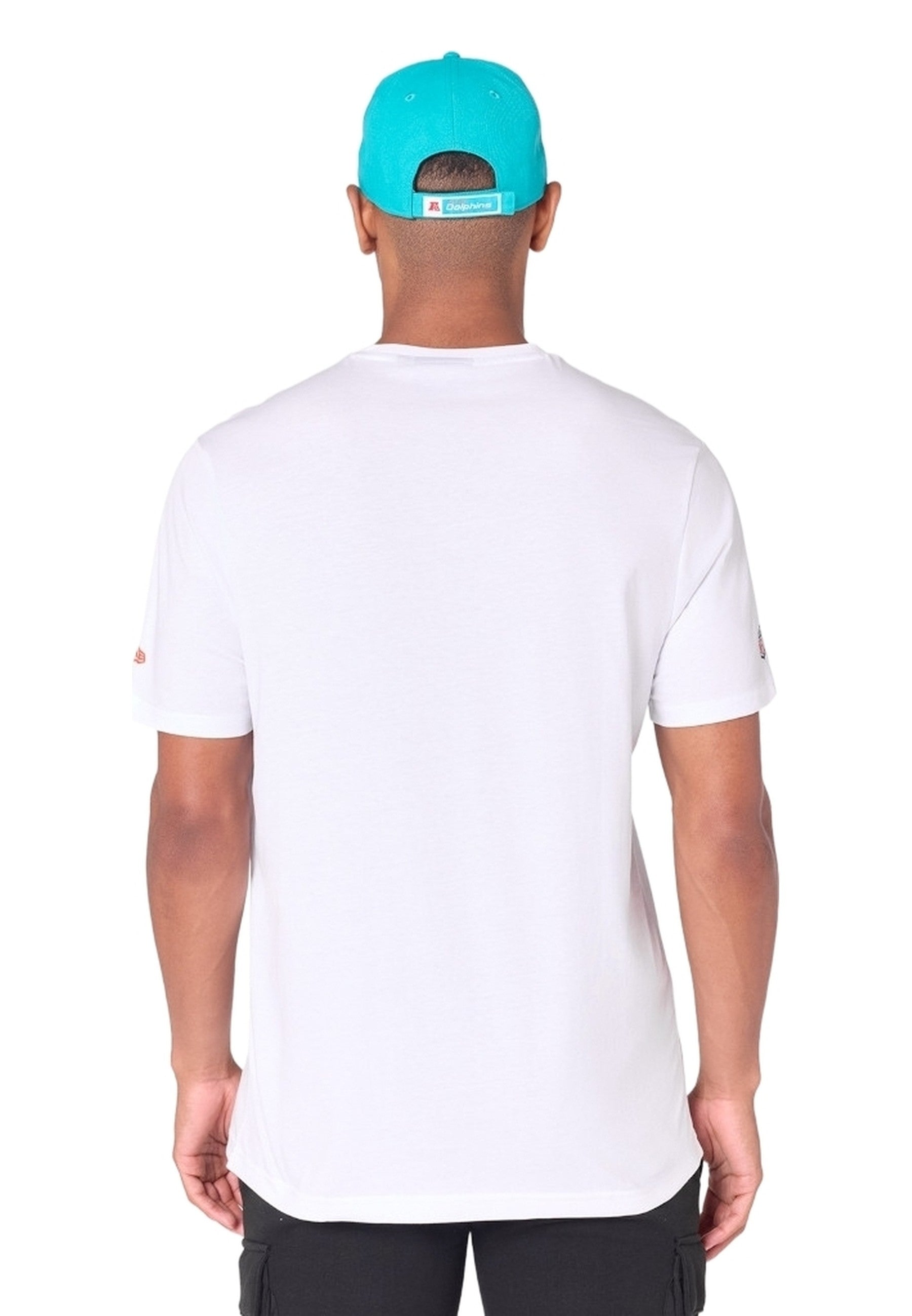 CAMISETA NEW ERA BLANCA MIAMI DOLPHINS NOS NFL REGULAR TEE MIADOL