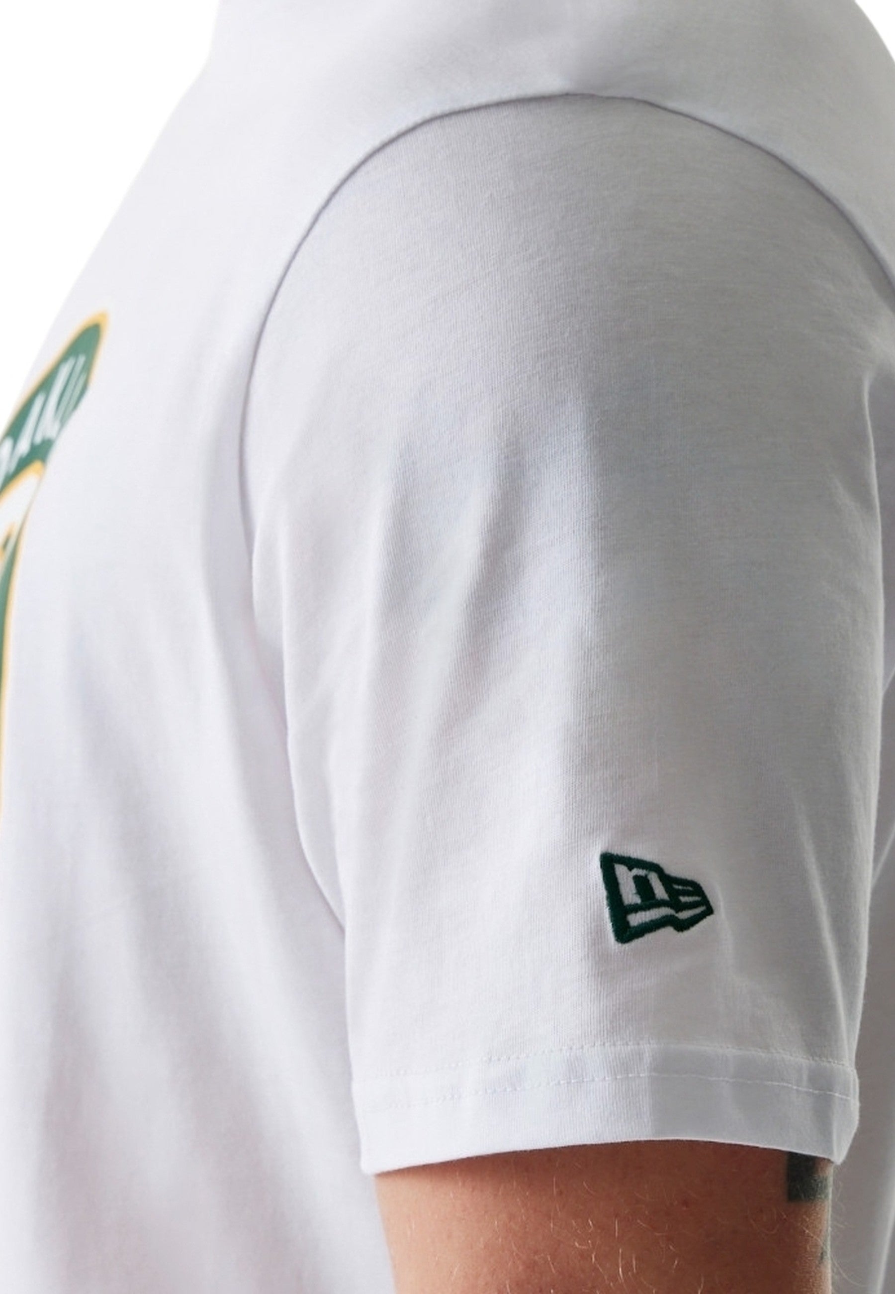 CAMISETA NEW ERA BLANCA OAKLAND ATHLETICS NOB MLB REGULAR TEE OAKATH