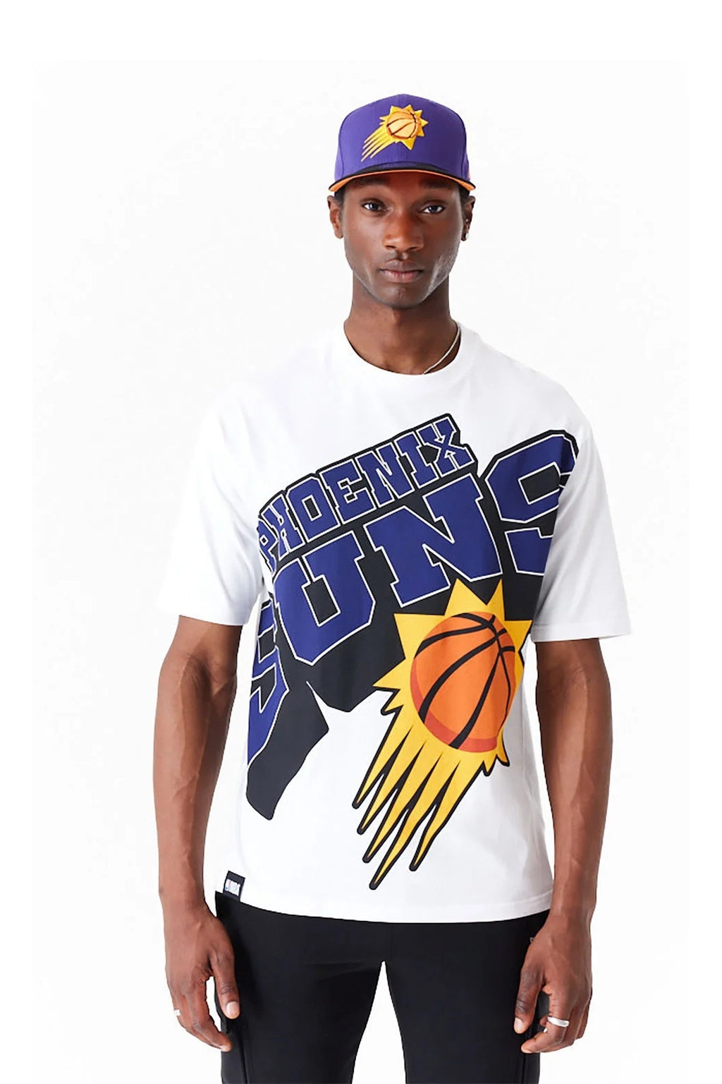 CAMISETA NEW ERA BLANCA SUNS NBA LARGE WRDMRK OS TEE PHOSUN