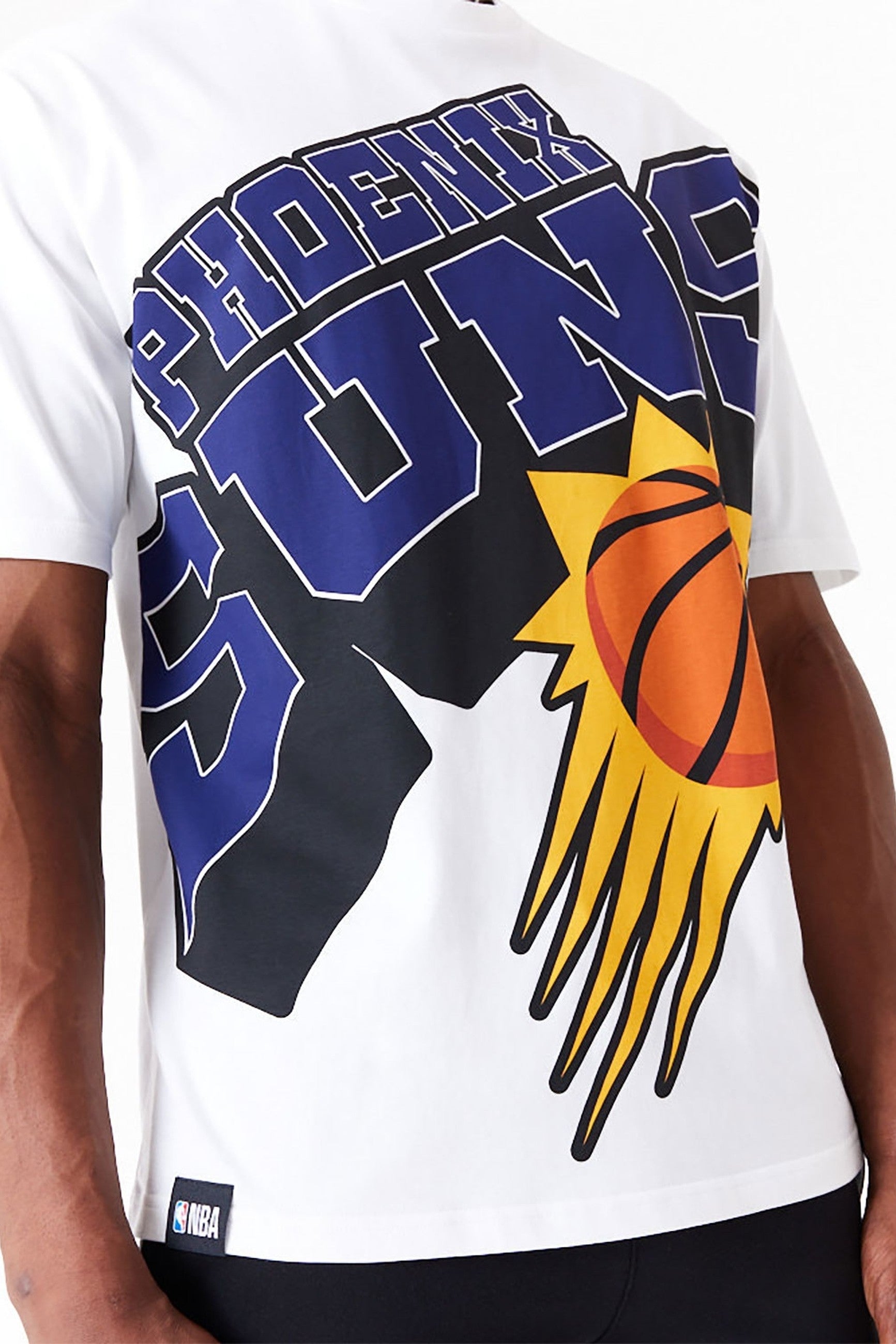 CAMISETA NEW ERA BLANCA SUNS NBA LARGE WRDMRK OS TEE PHOSUN