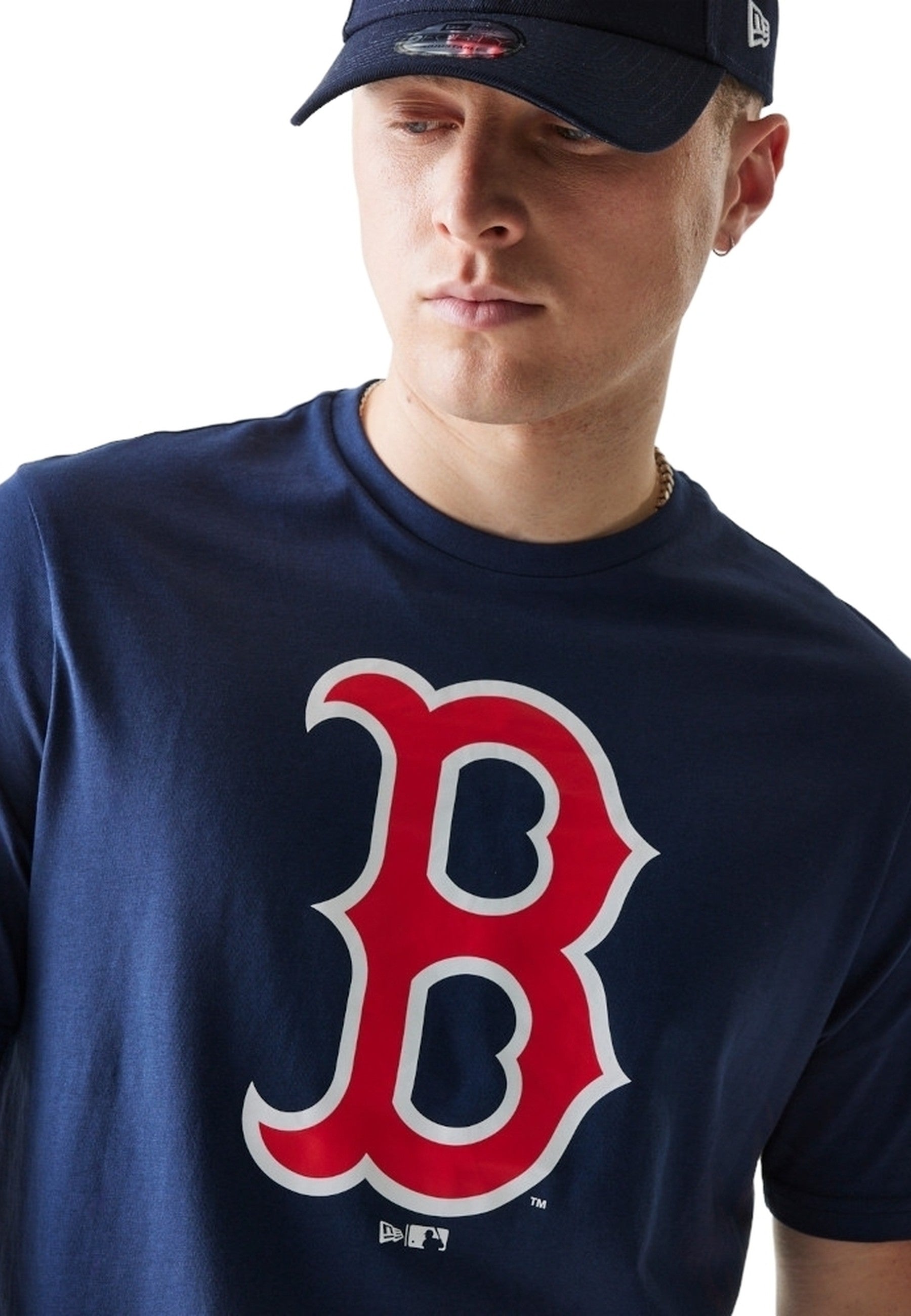 CAMISETA NEW ERA MARINO BOSTON RED SOX NOS MLB REGULAR TEE BOSRED