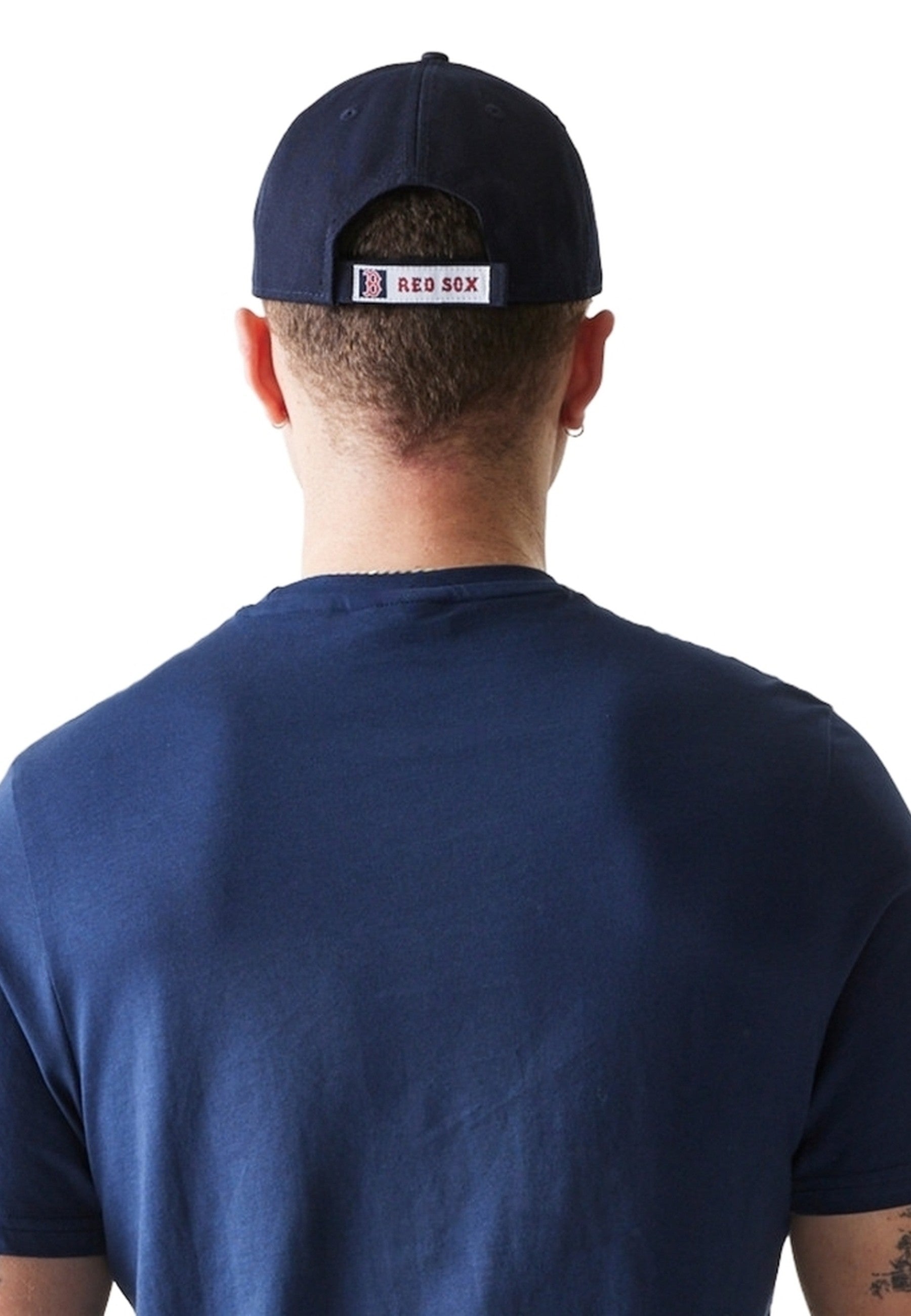 CAMISETA NEW ERA MARINO BOSTON RED SOX NOS MLB REGULAR TEE BOSRED