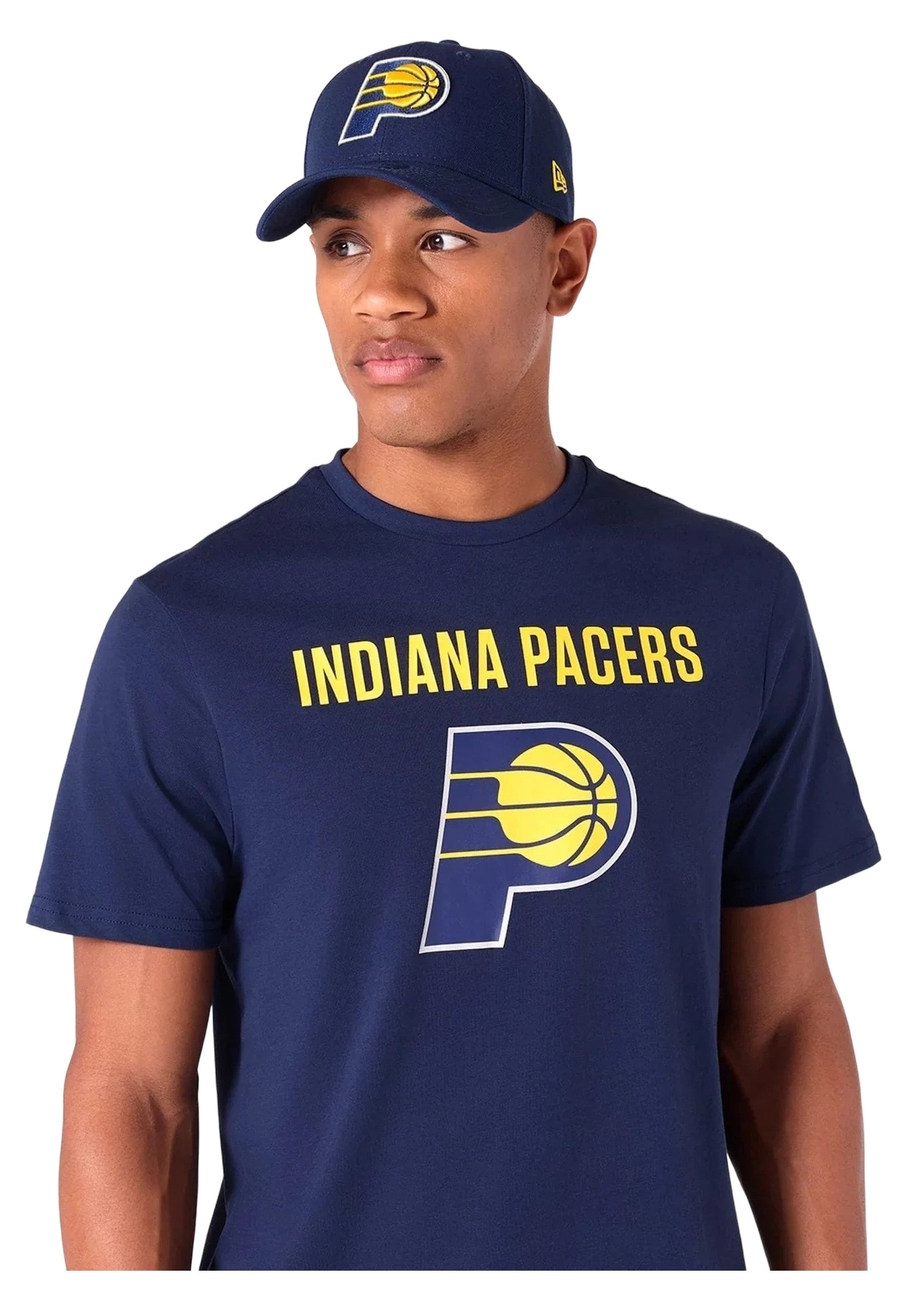 CAMISETA NEW ERA MARINO PACERS NOS NBA REGULAR TEE INDPAC