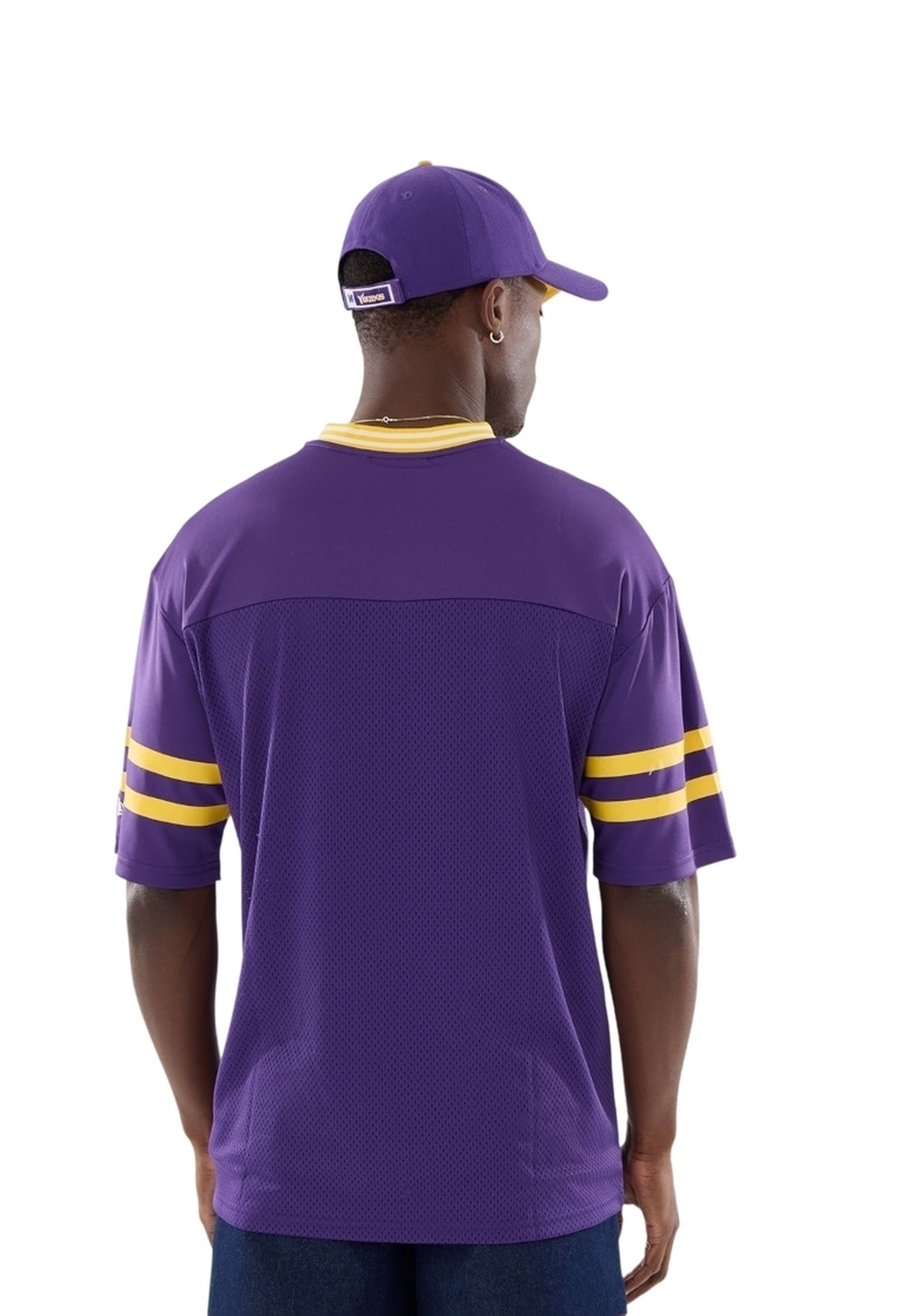CAMISETA NEW ERA MORADA VIKINGS NOS NFL MESH TEE