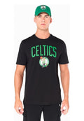 CAMISETA NEW ERA NEGRA BOSTON CELTICS NOS NBA REGULAR TEE BOSCEL